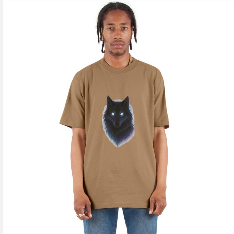Enigmatic Howling Wolf Design