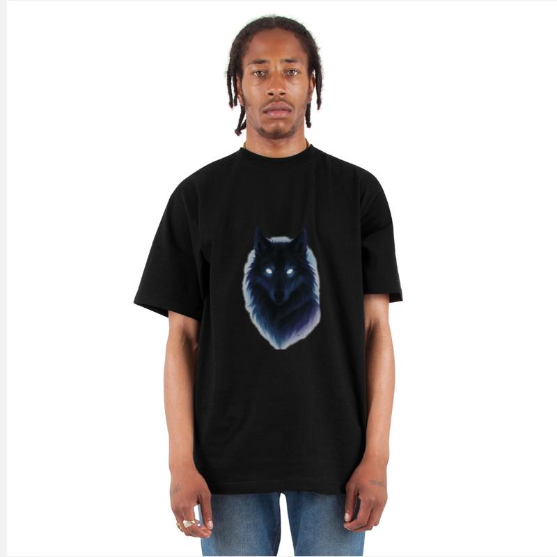 Enigmatic Howling Wolf Design