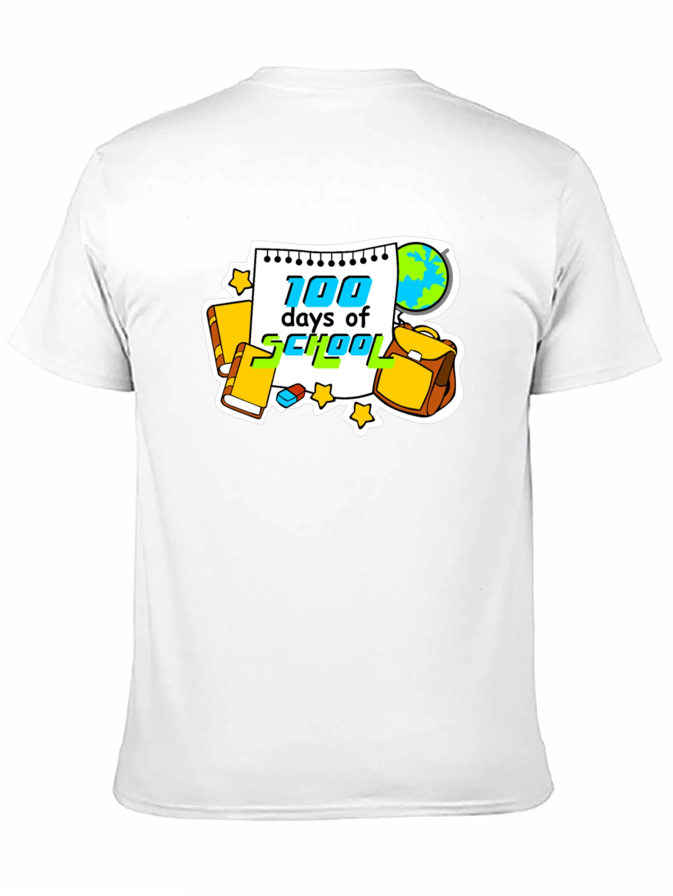 100 Days of School Black Graphic Tee