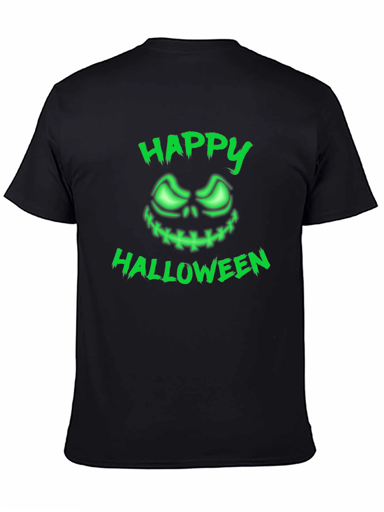 Happy Halloween Glowing Pumpkin T-Shirt