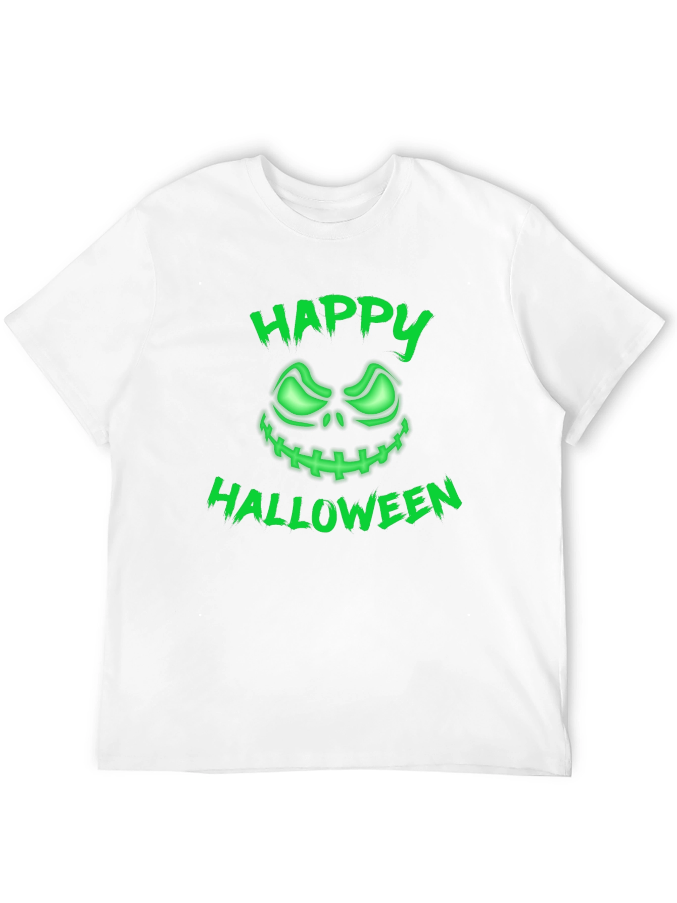 Happy Halloween Glowing Pumpkin T-Shirt