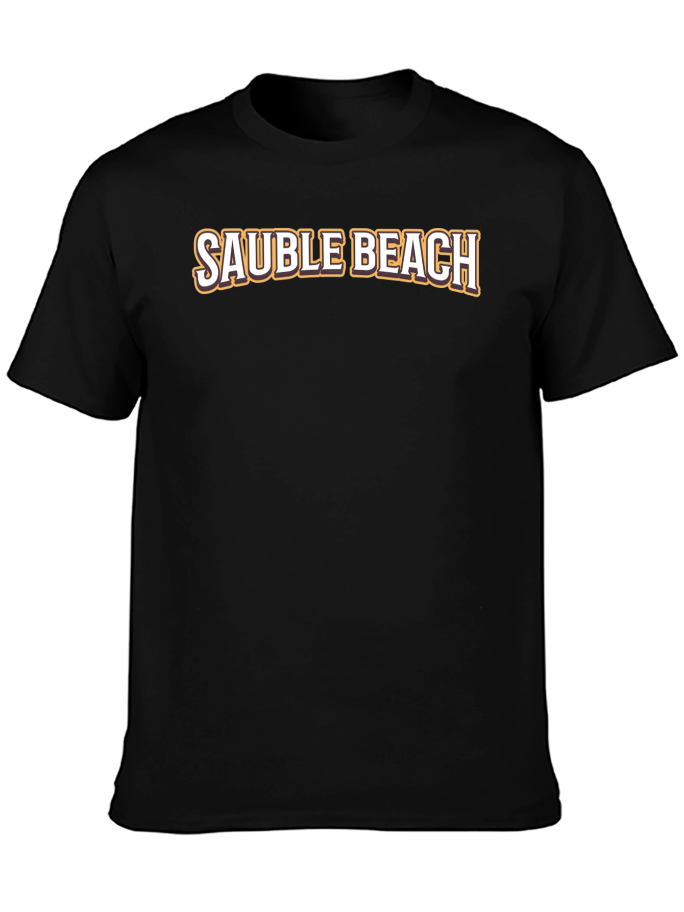 Sauble Beach Graphic Tee - Solid Black