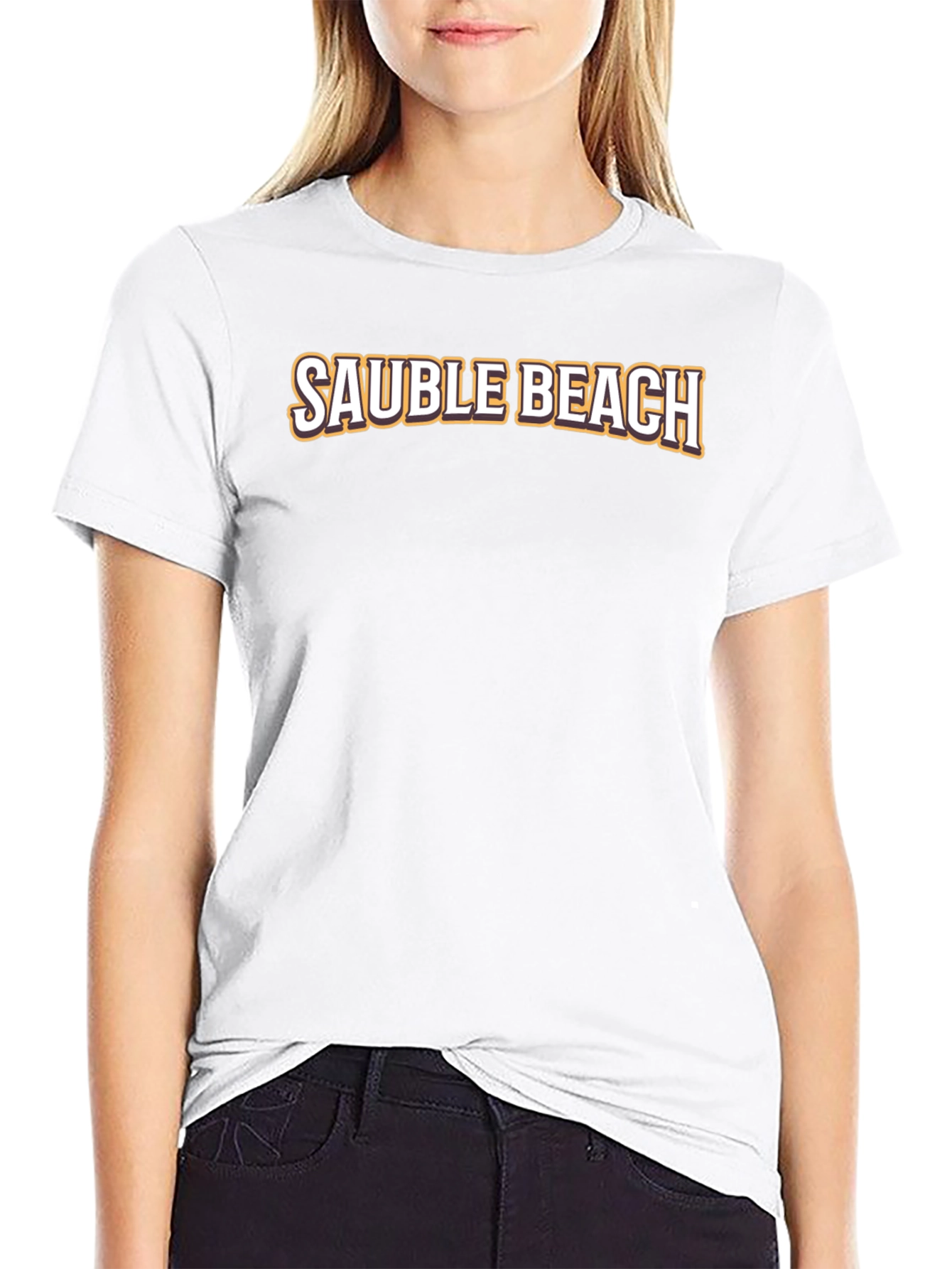 Sauble Beach Graphic Tee - Solid Black