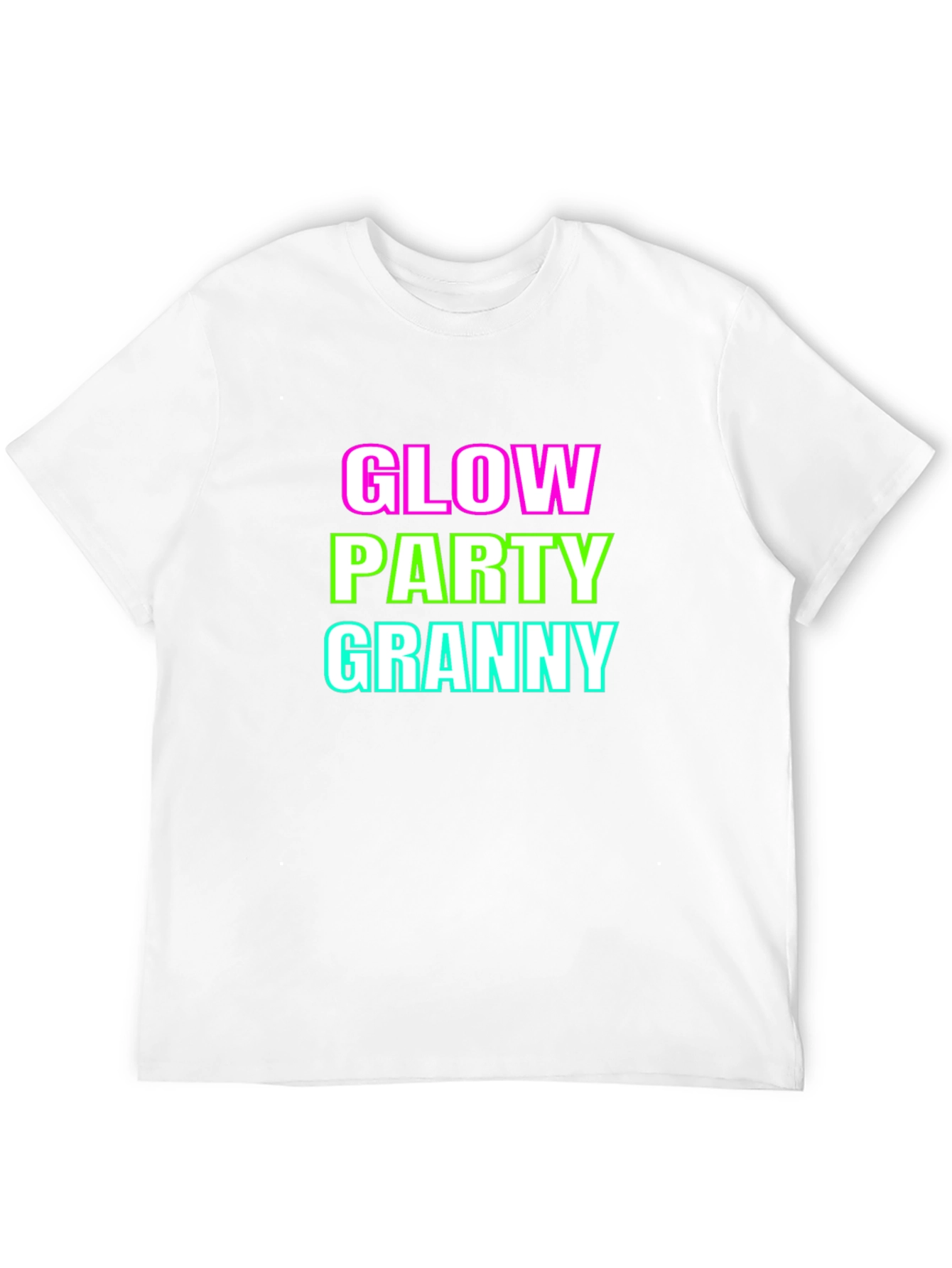 Glow Party Granny Graphic T-Shirt