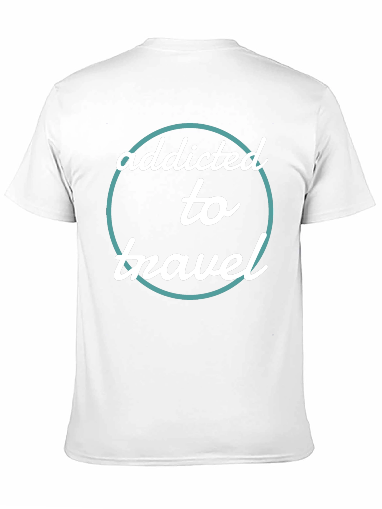 Addicted to Travel Graphic Tee - Black