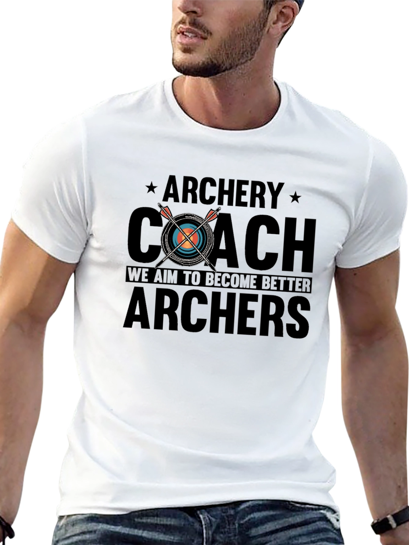 Archery Coach T-Shirt: Aim to Become Better Archers