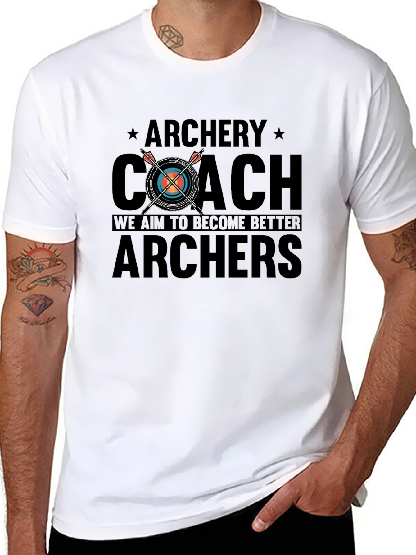 Archery Coach T-Shirt: Aim to Become Better Archers