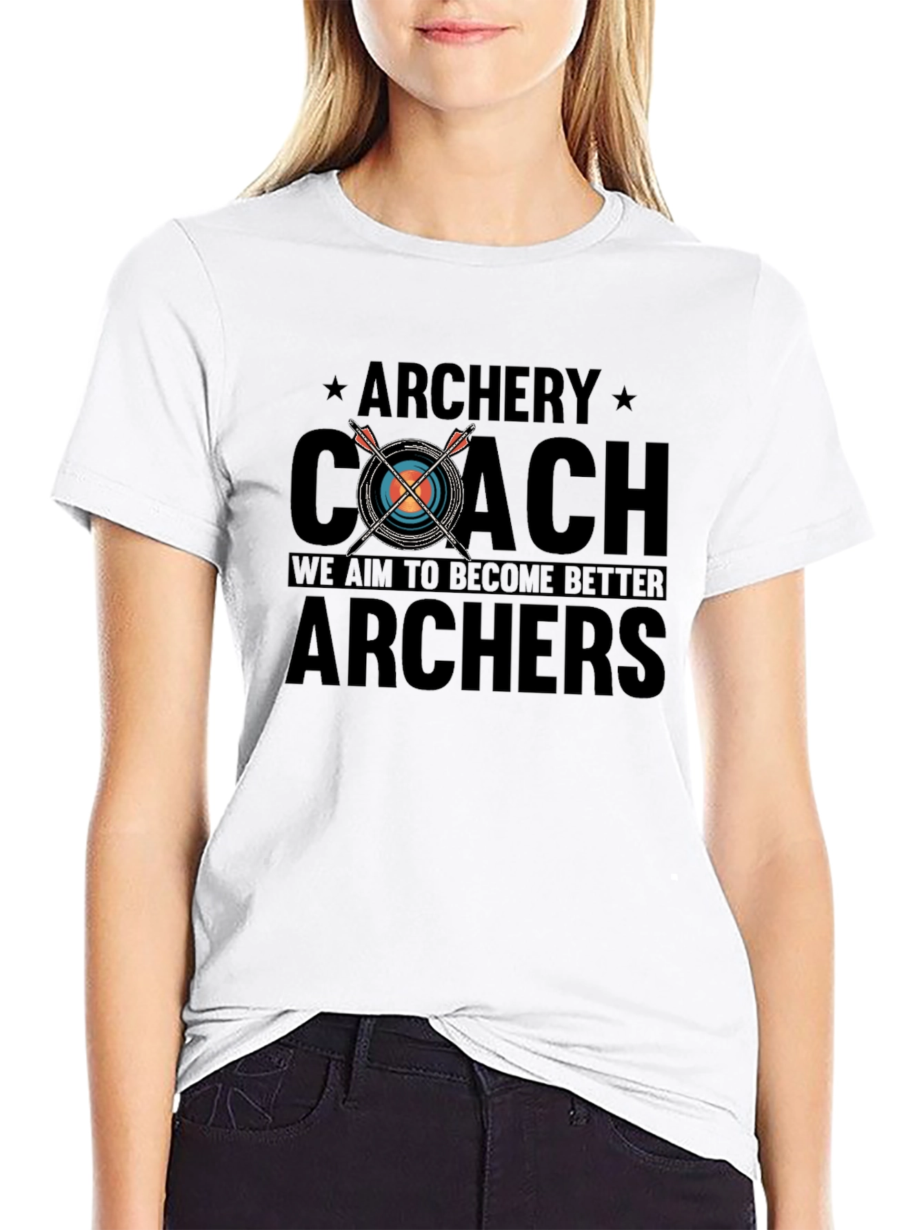 Archery Coach T-Shirt: Aim to Become Better Archers
