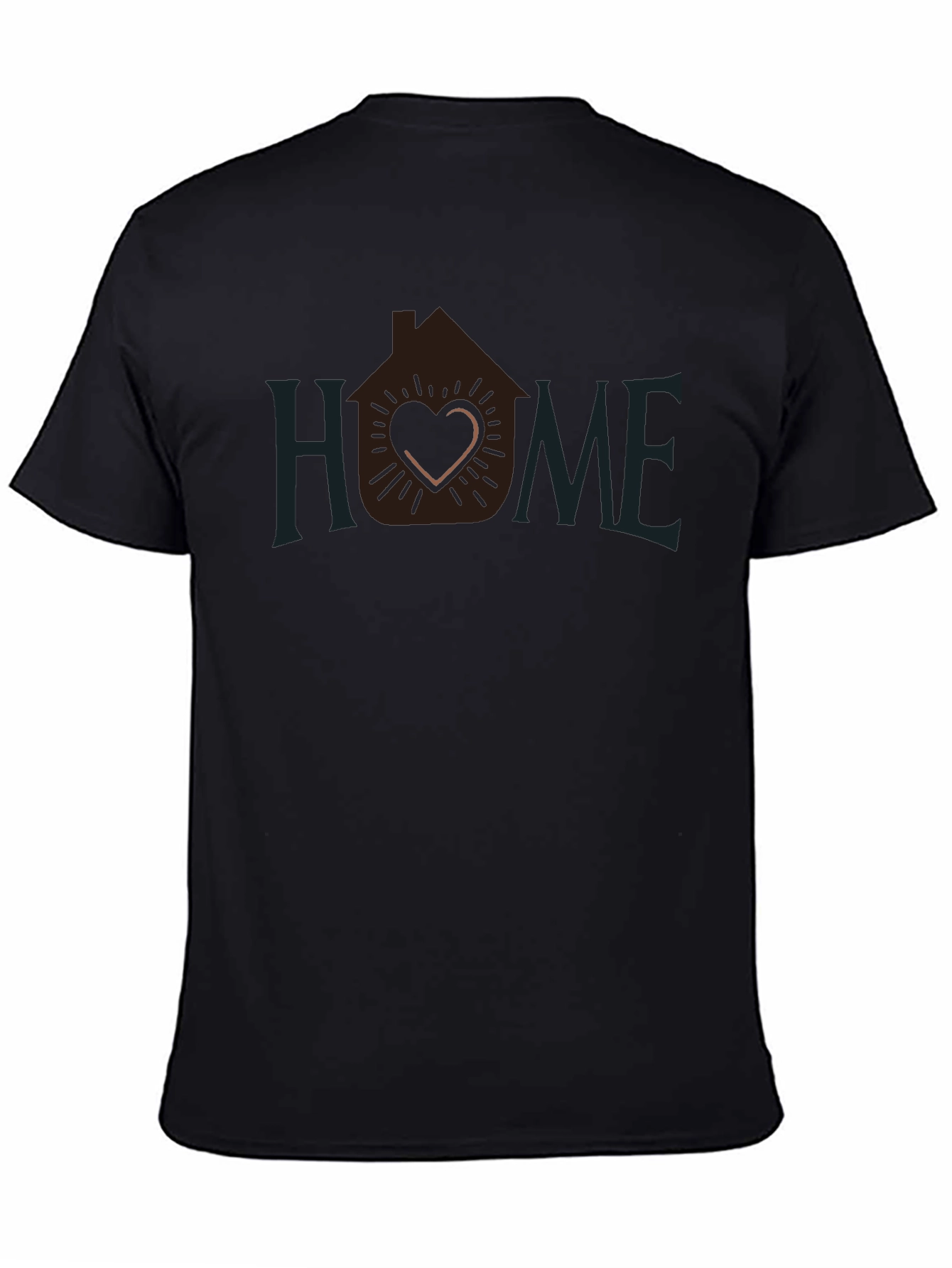 Heart Home Graphic Tee - Stylish Comfort