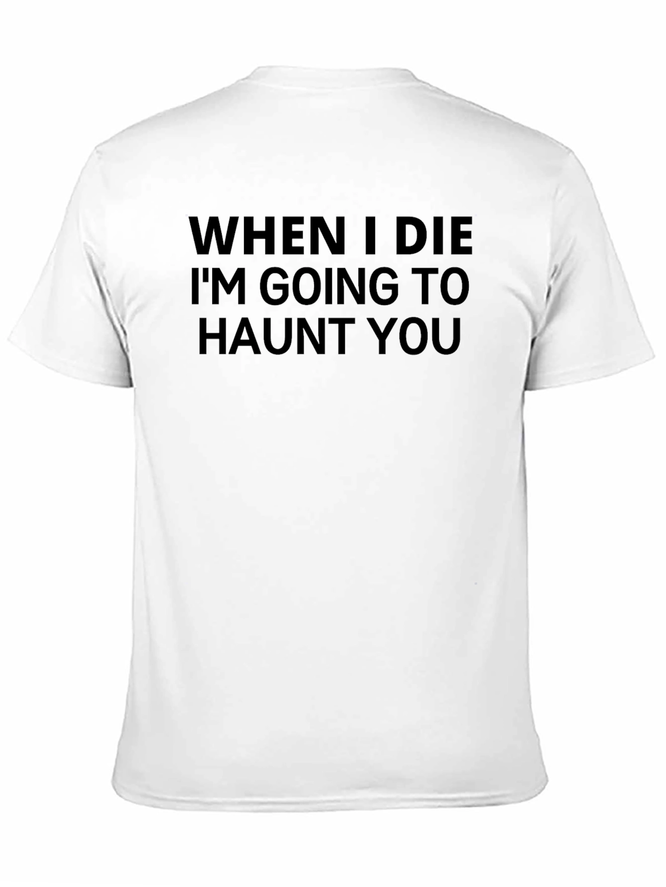 Haunted Afterlife T-Shirt - Dark Humor Tee