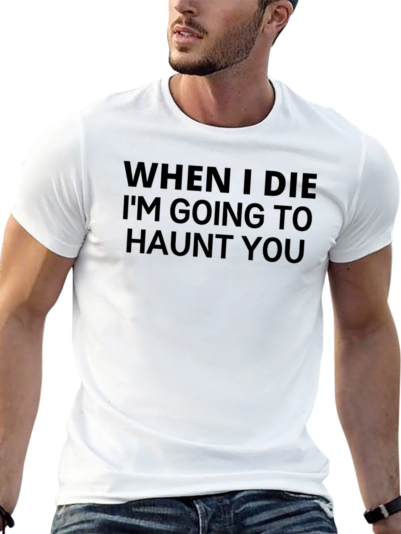 Haunted Afterlife T-Shirt - Dark Humor Tee