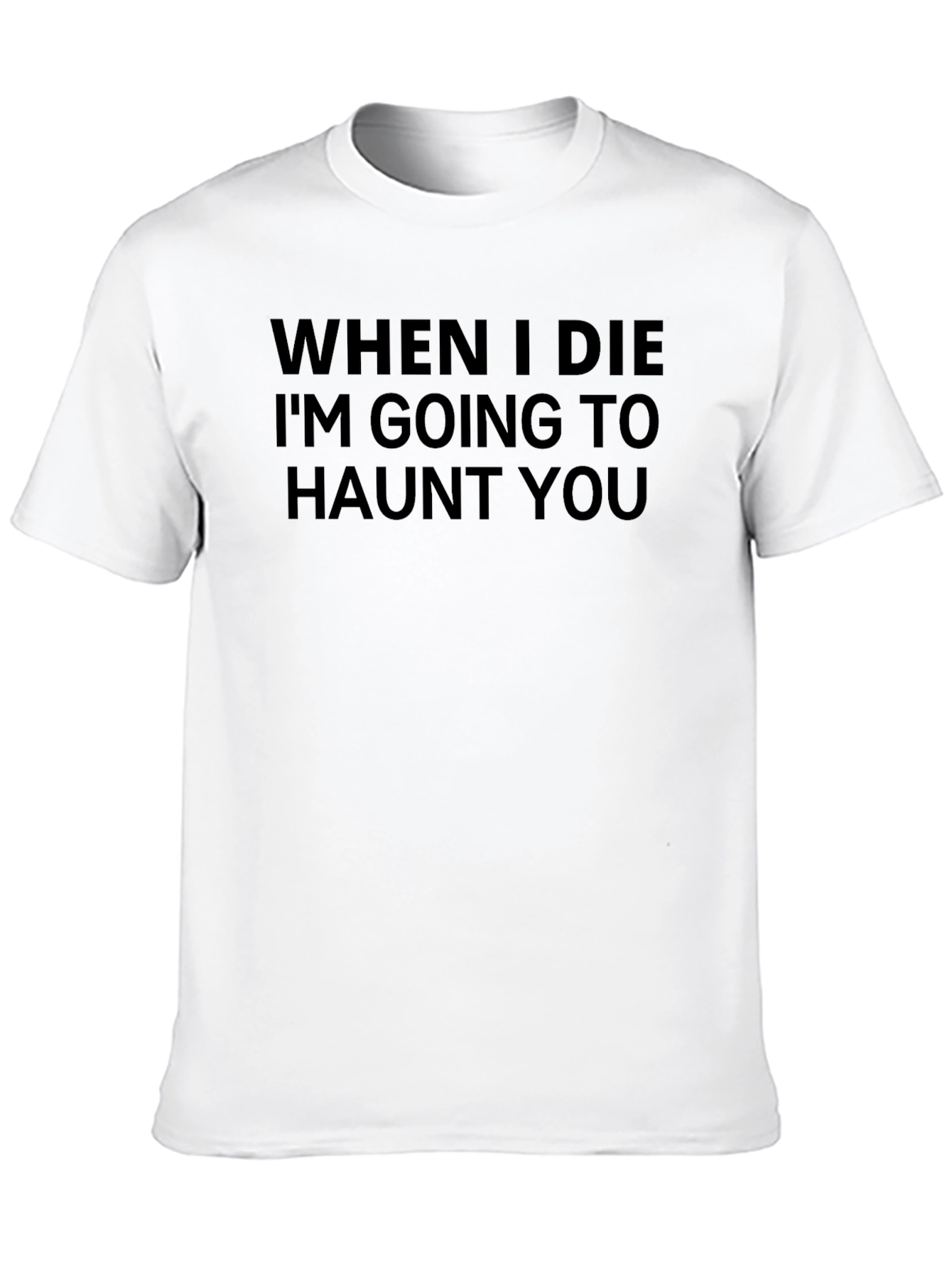 Haunted Afterlife T-Shirt - Dark Humor Tee