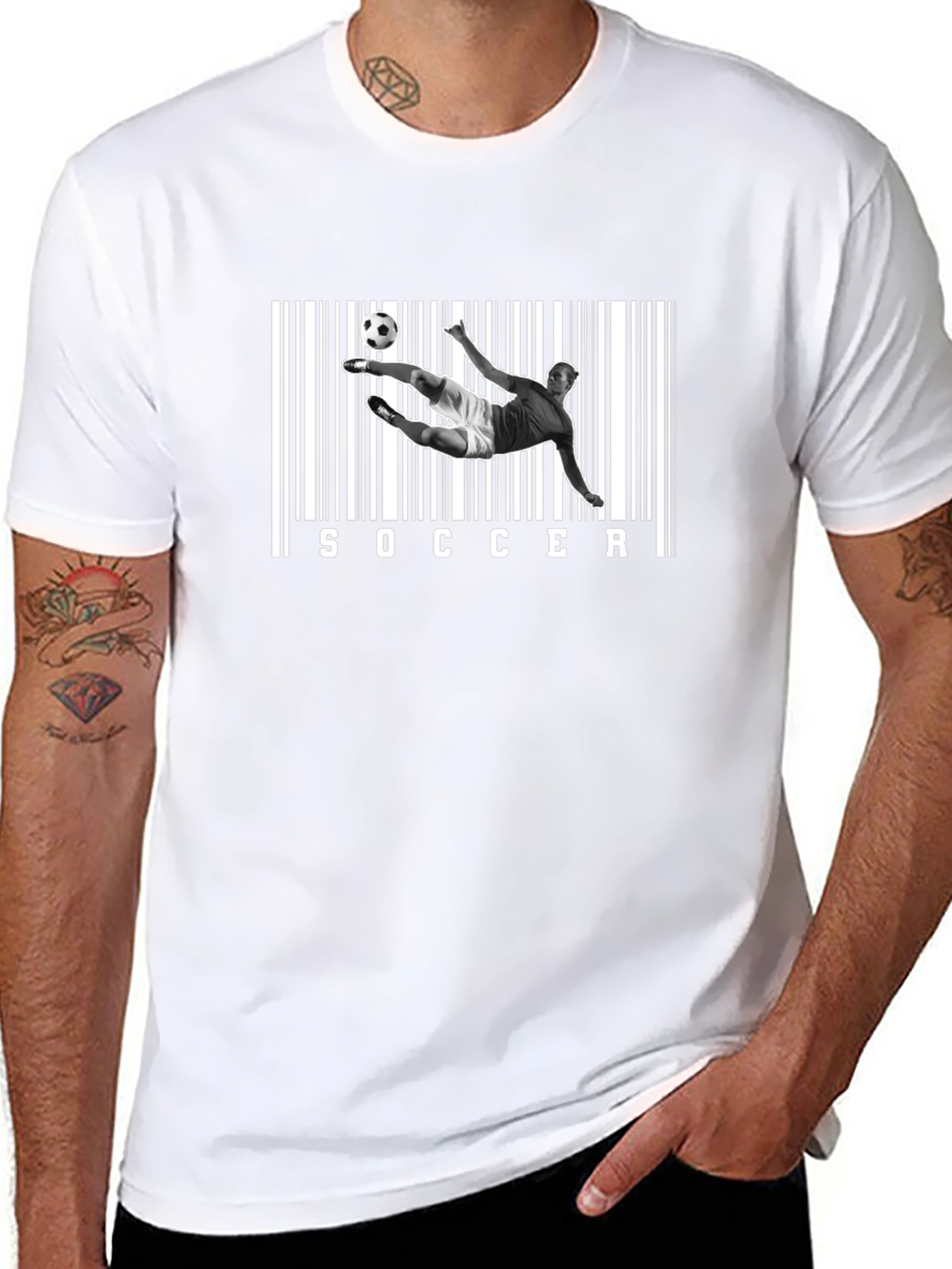 Soccer Barcode T-Shirt