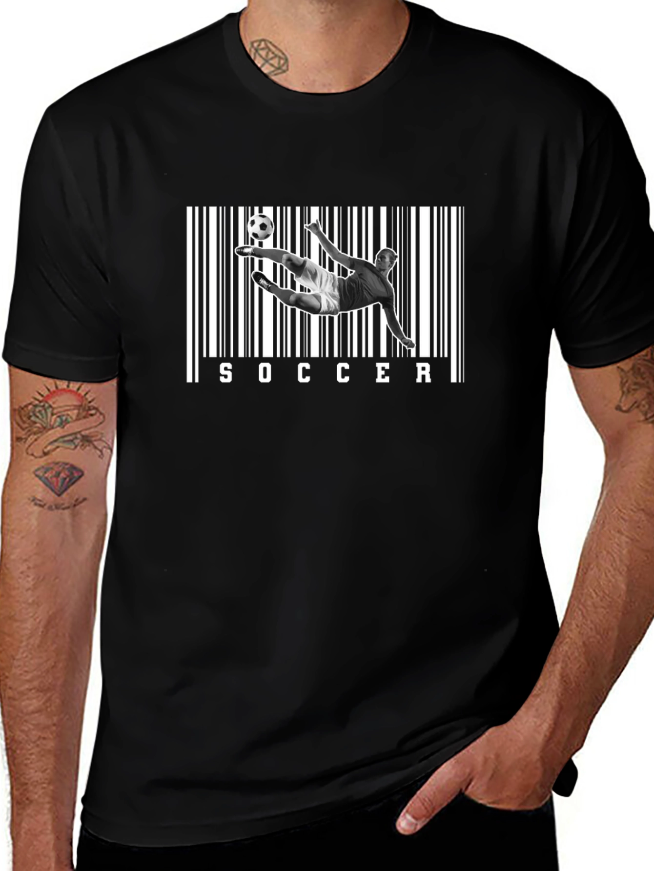 Soccer Barcode T-Shirt