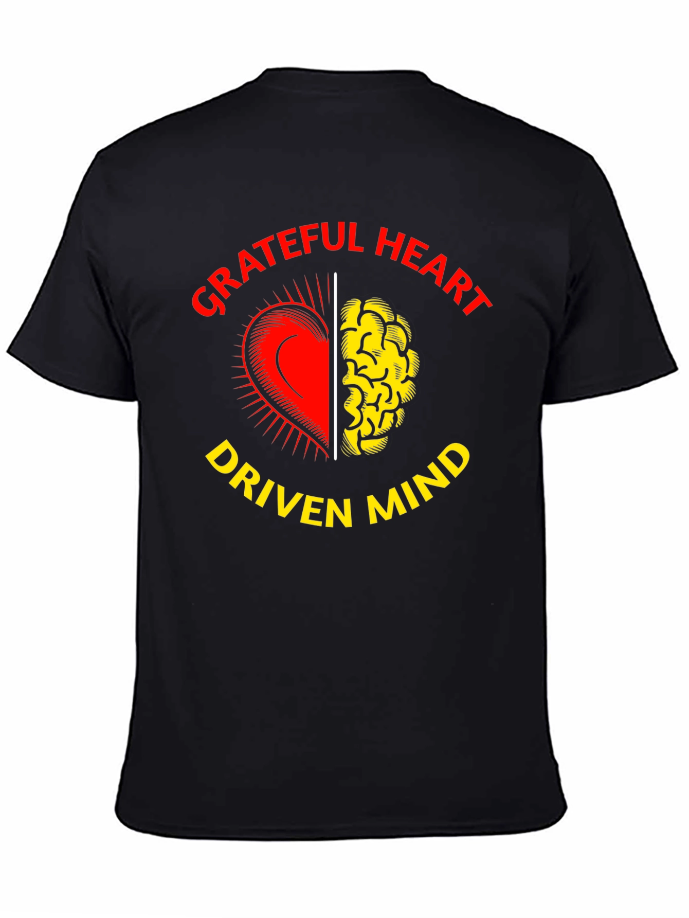 Grateful Heart Driven Mind Graphic T-Shirt