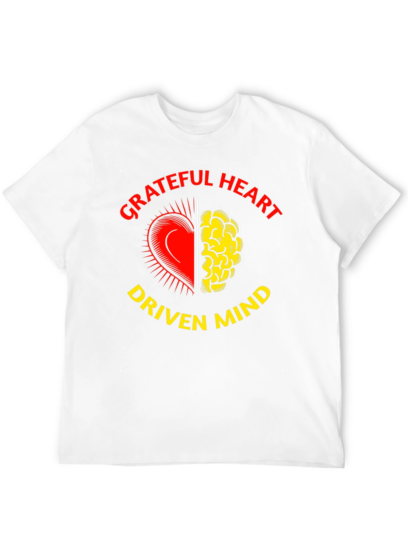 Grateful Heart Driven Mind Graphic T-Shirt