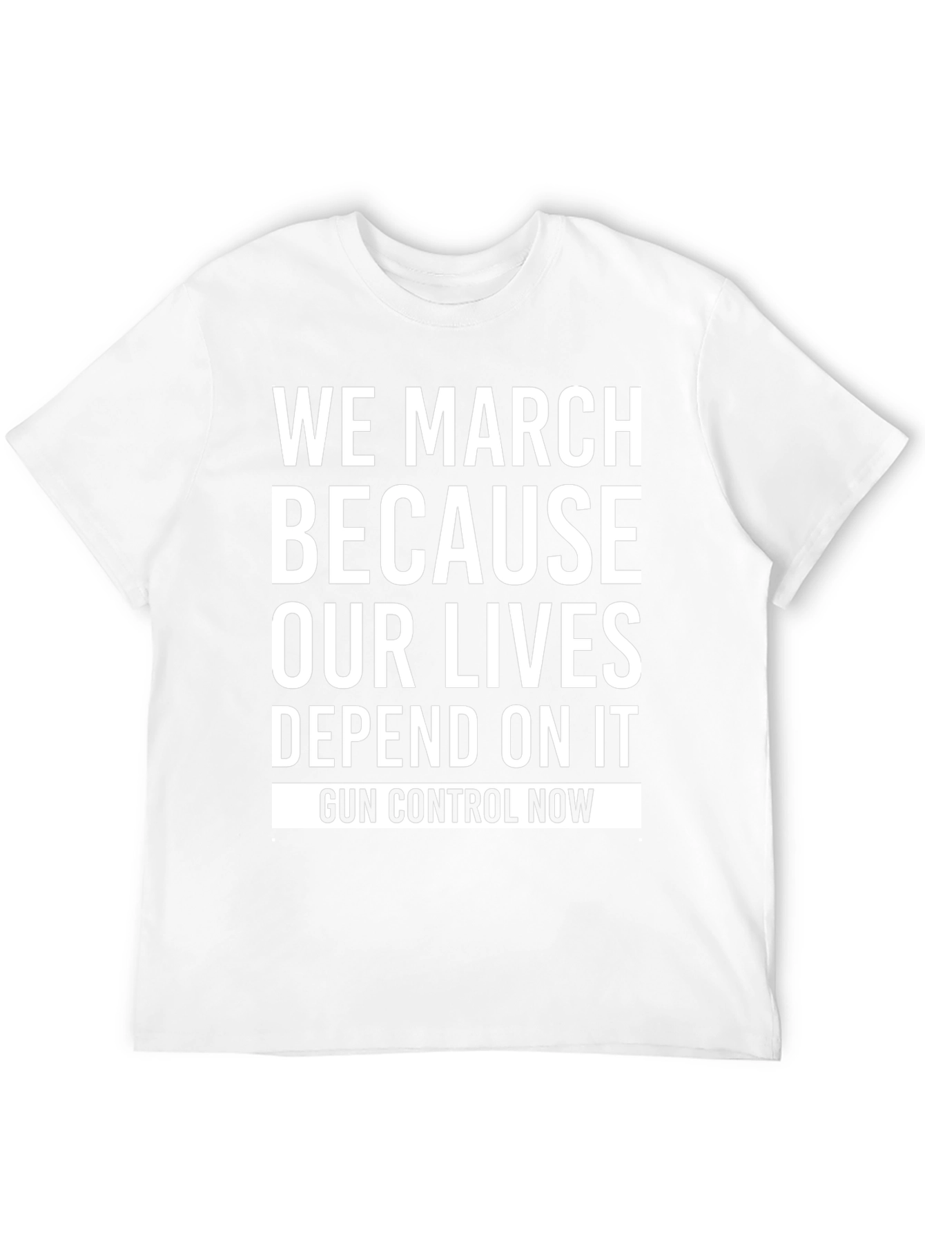 Gun Control Now T-Shirt - We March