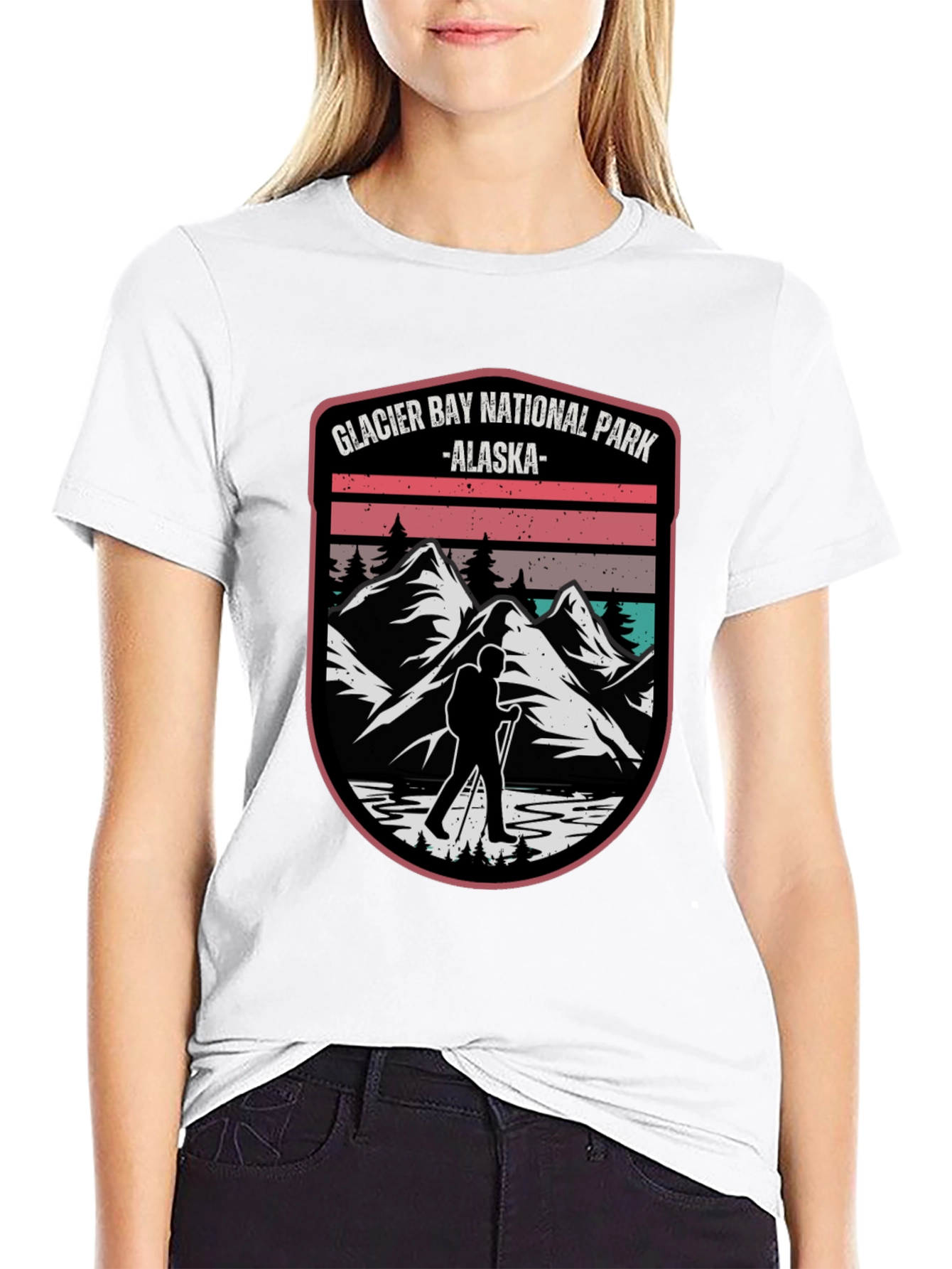 Glacier Bay National Park Hiking T-Shirt