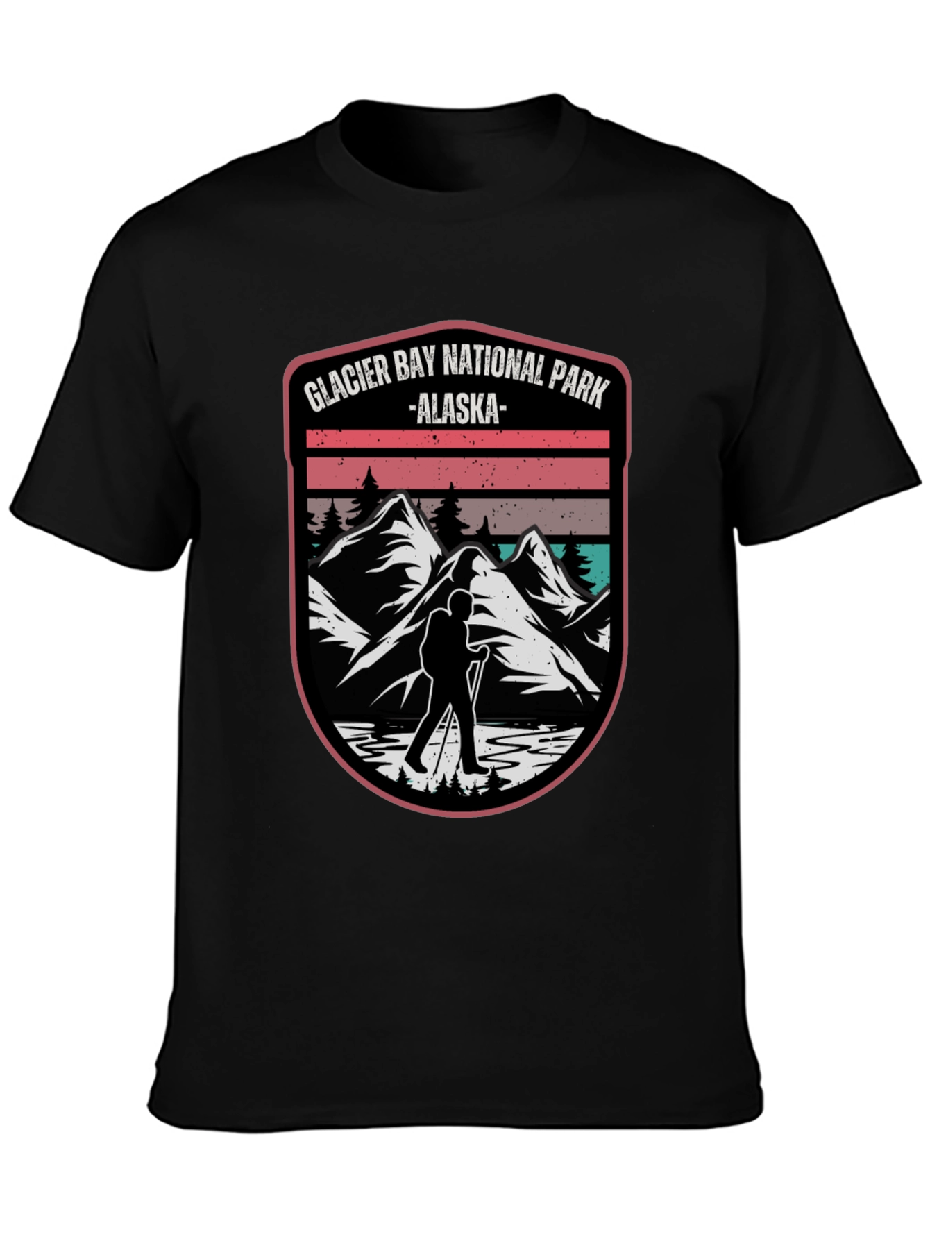 Glacier Bay National Park Hiking T-Shirt