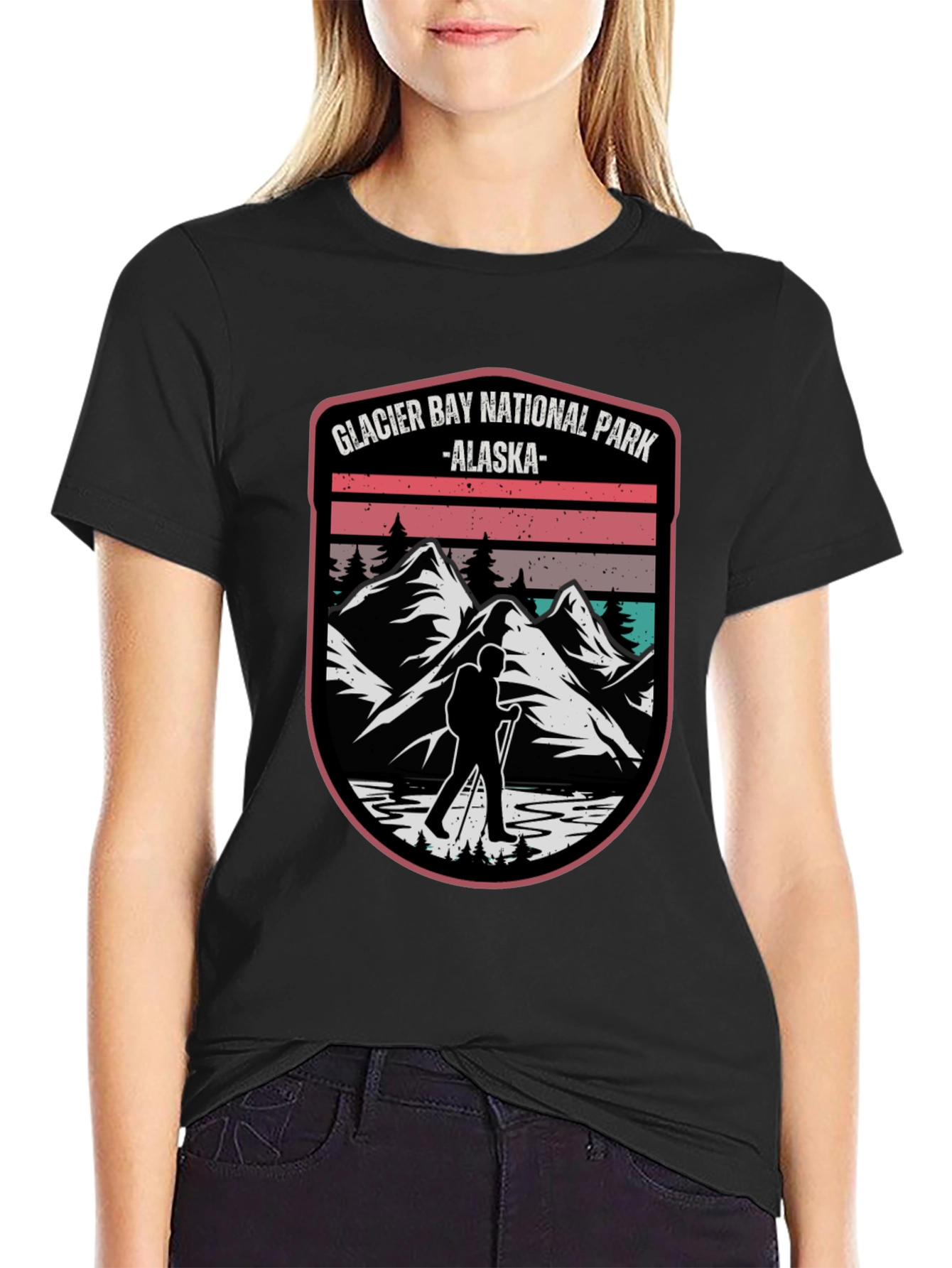 Glacier Bay National Park Hiking T-Shirt