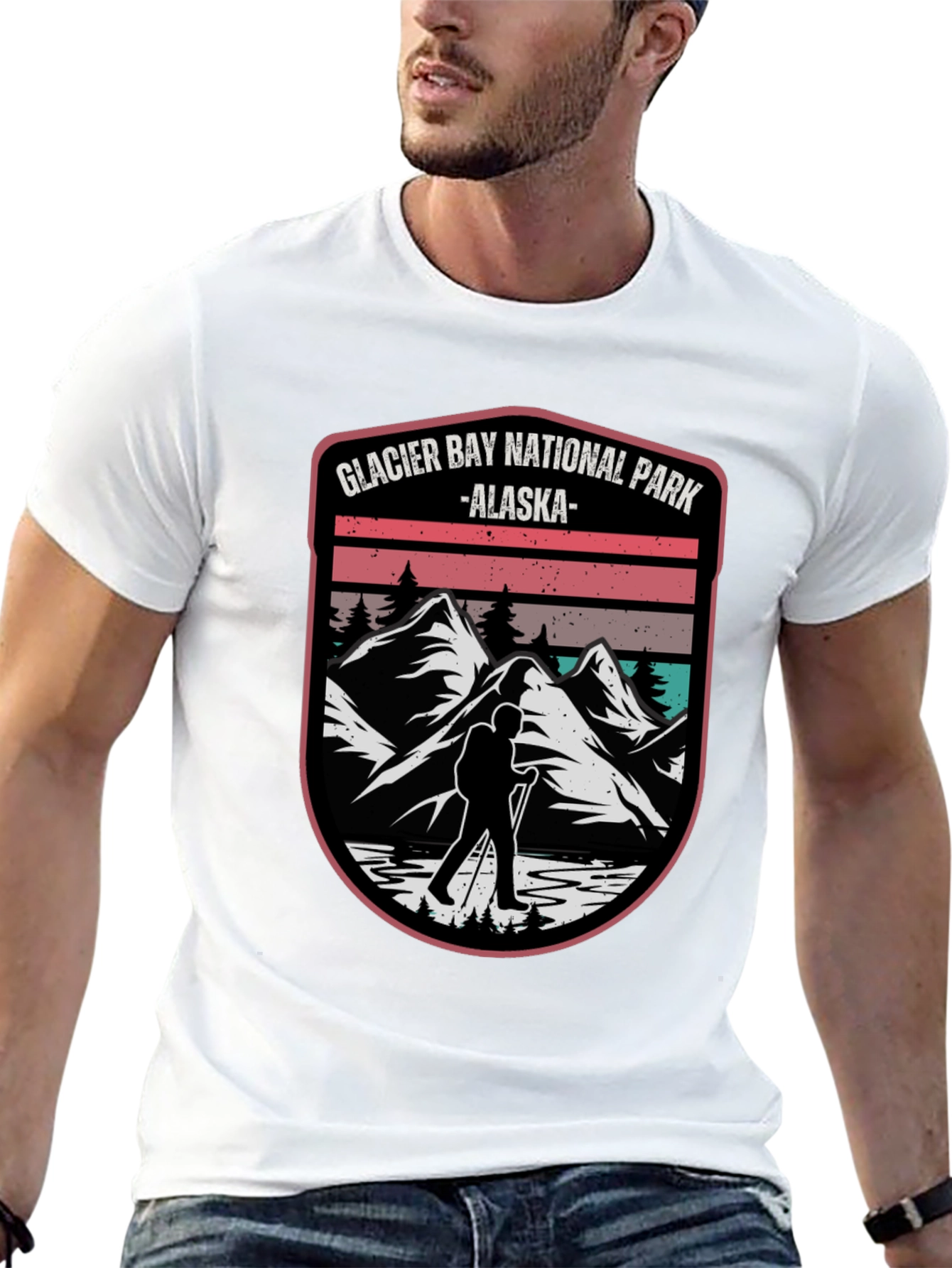 Glacier Bay National Park Hiking T-Shirt