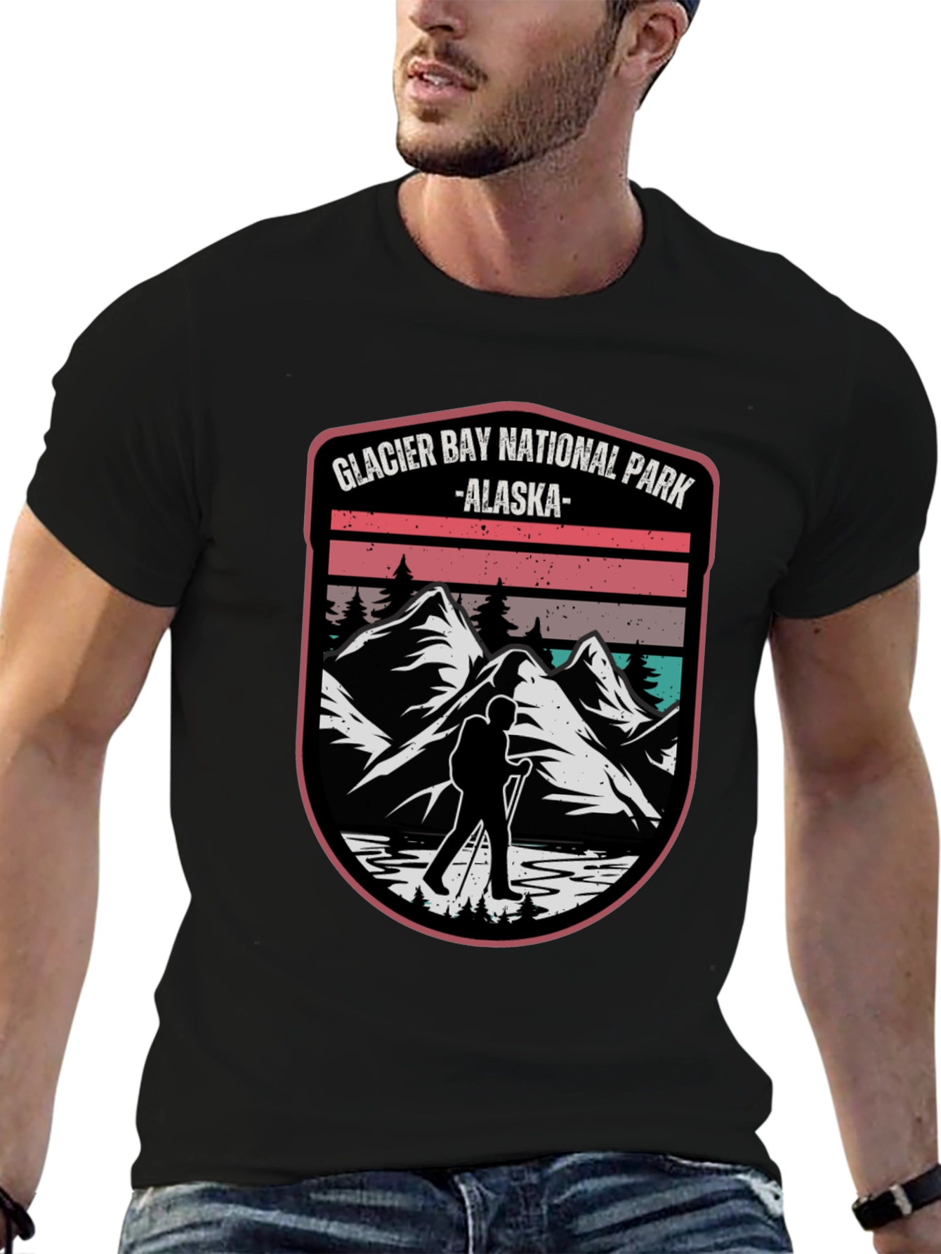 Glacier Bay National Park Hiking T-Shirt