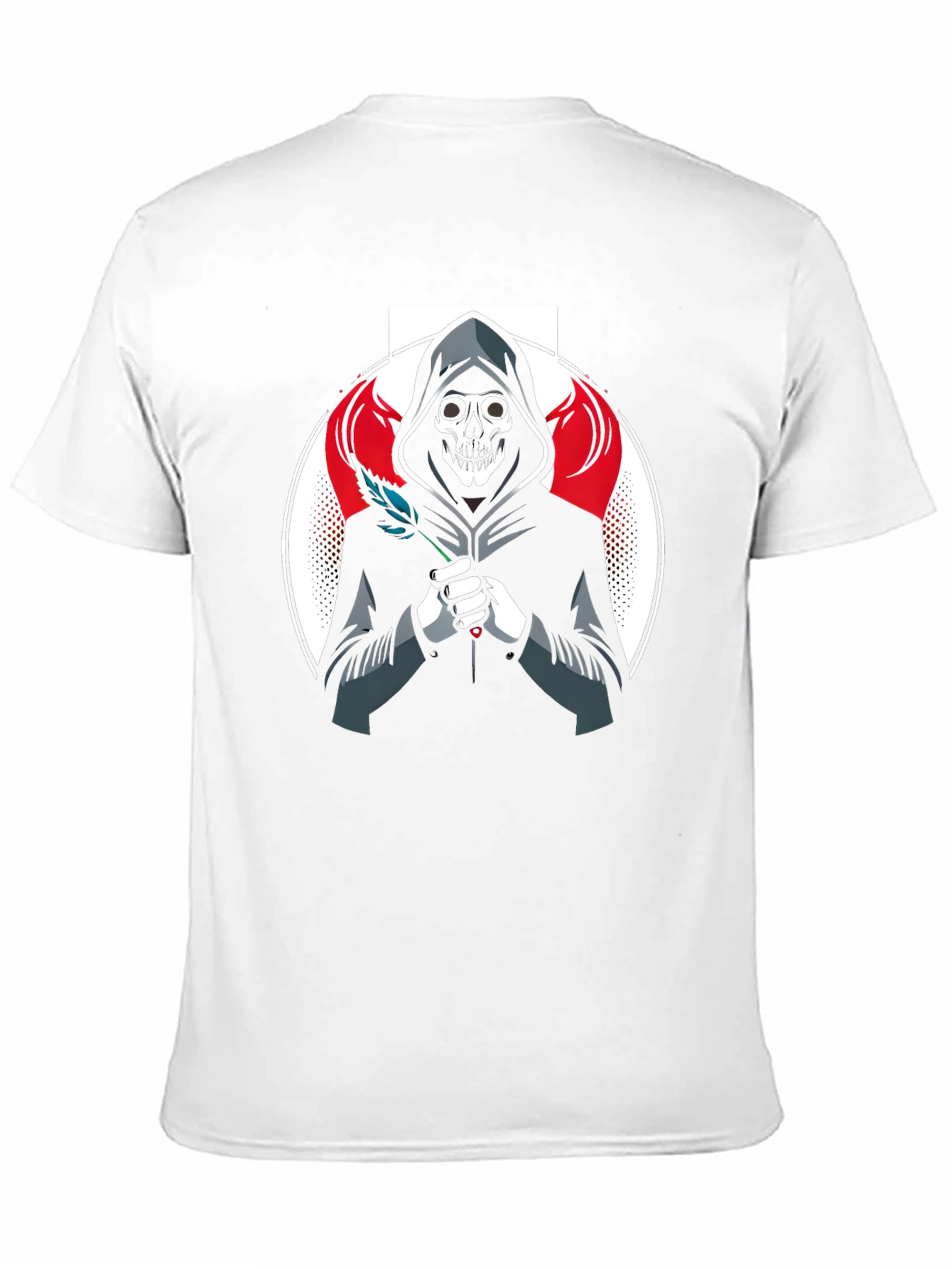 Grim Reaper Graphic T-Shirt - Black