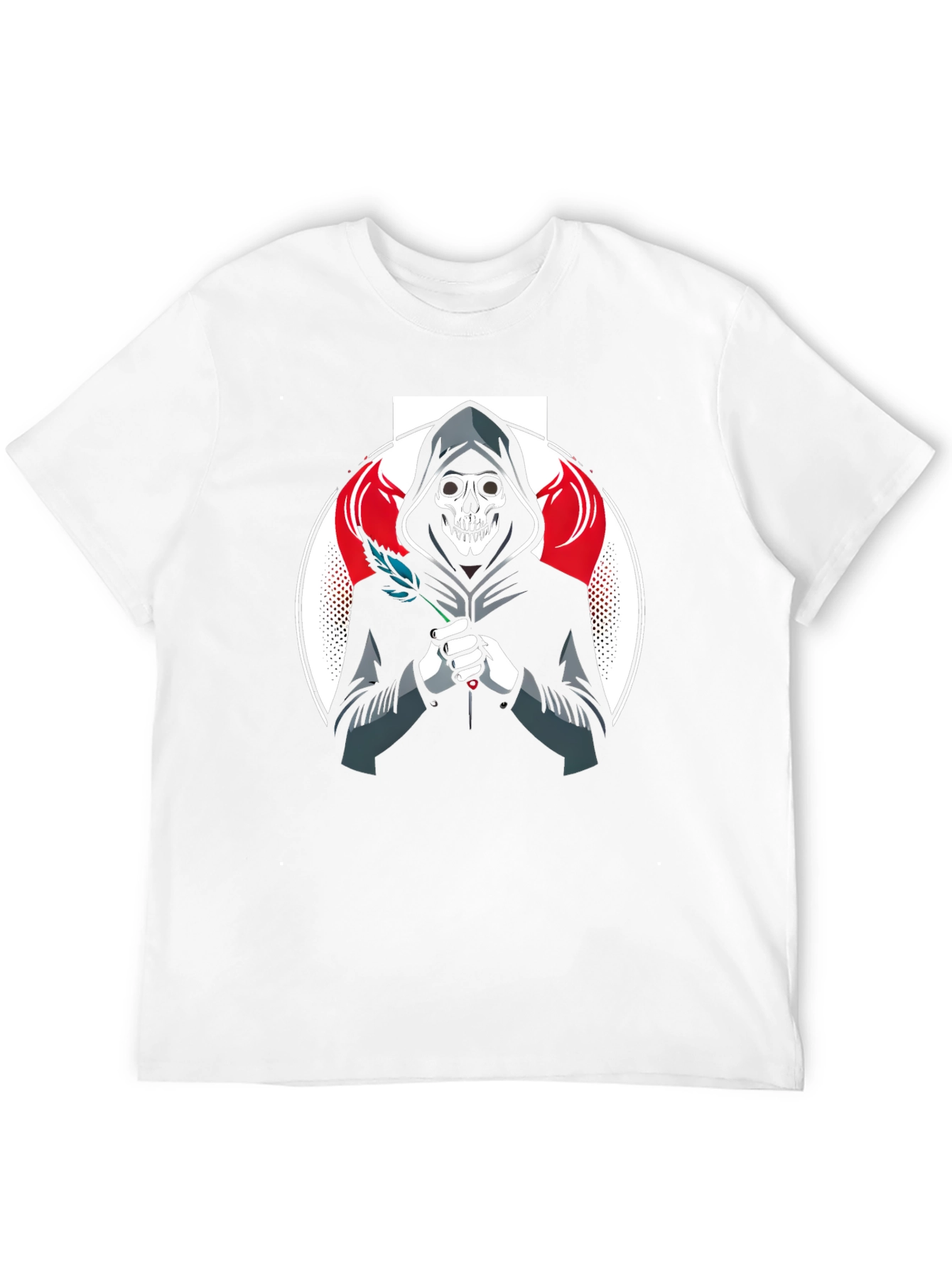 Grim Reaper Graphic T-Shirt - Black