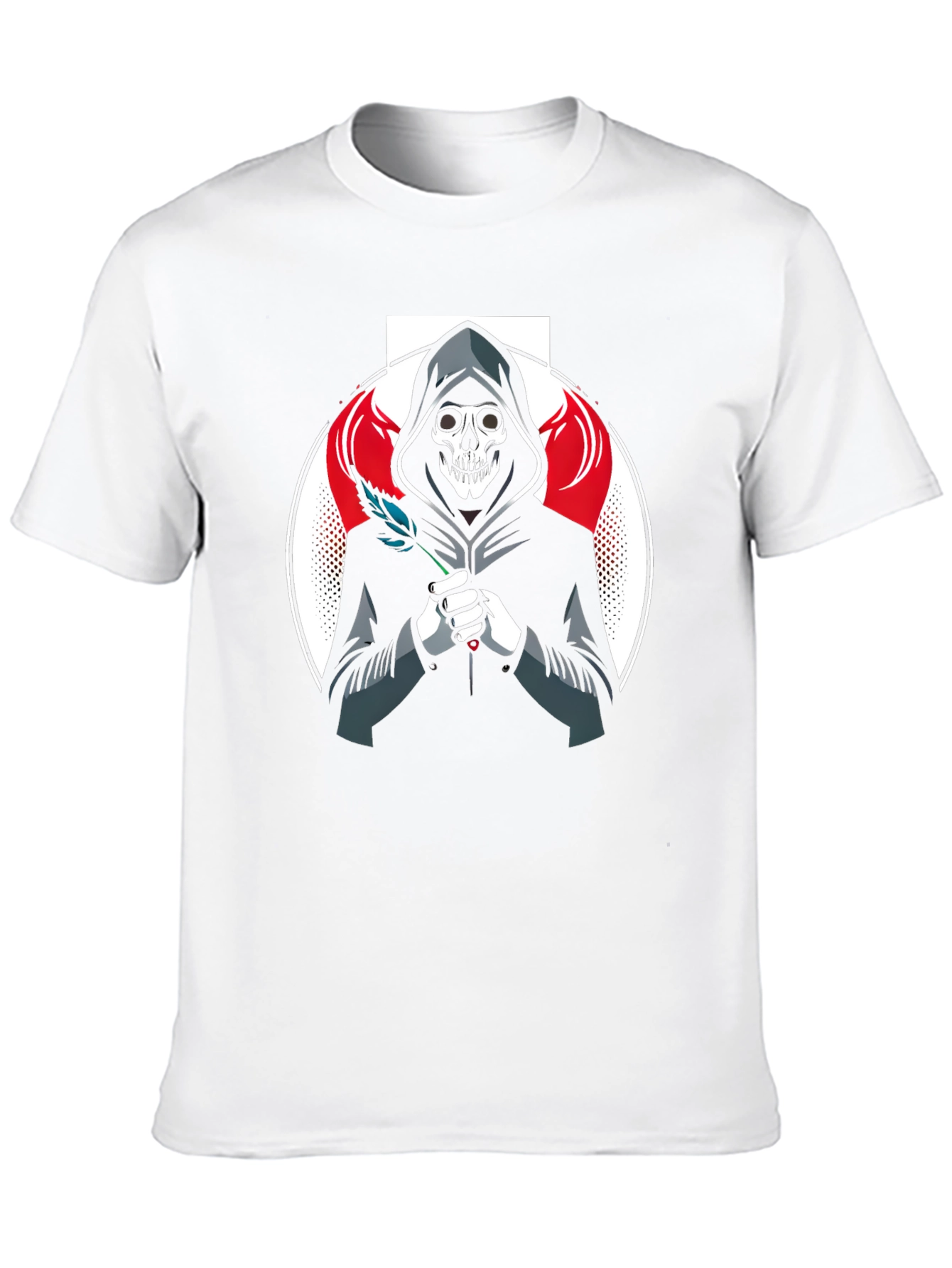 Grim Reaper Graphic T-Shirt - Black
