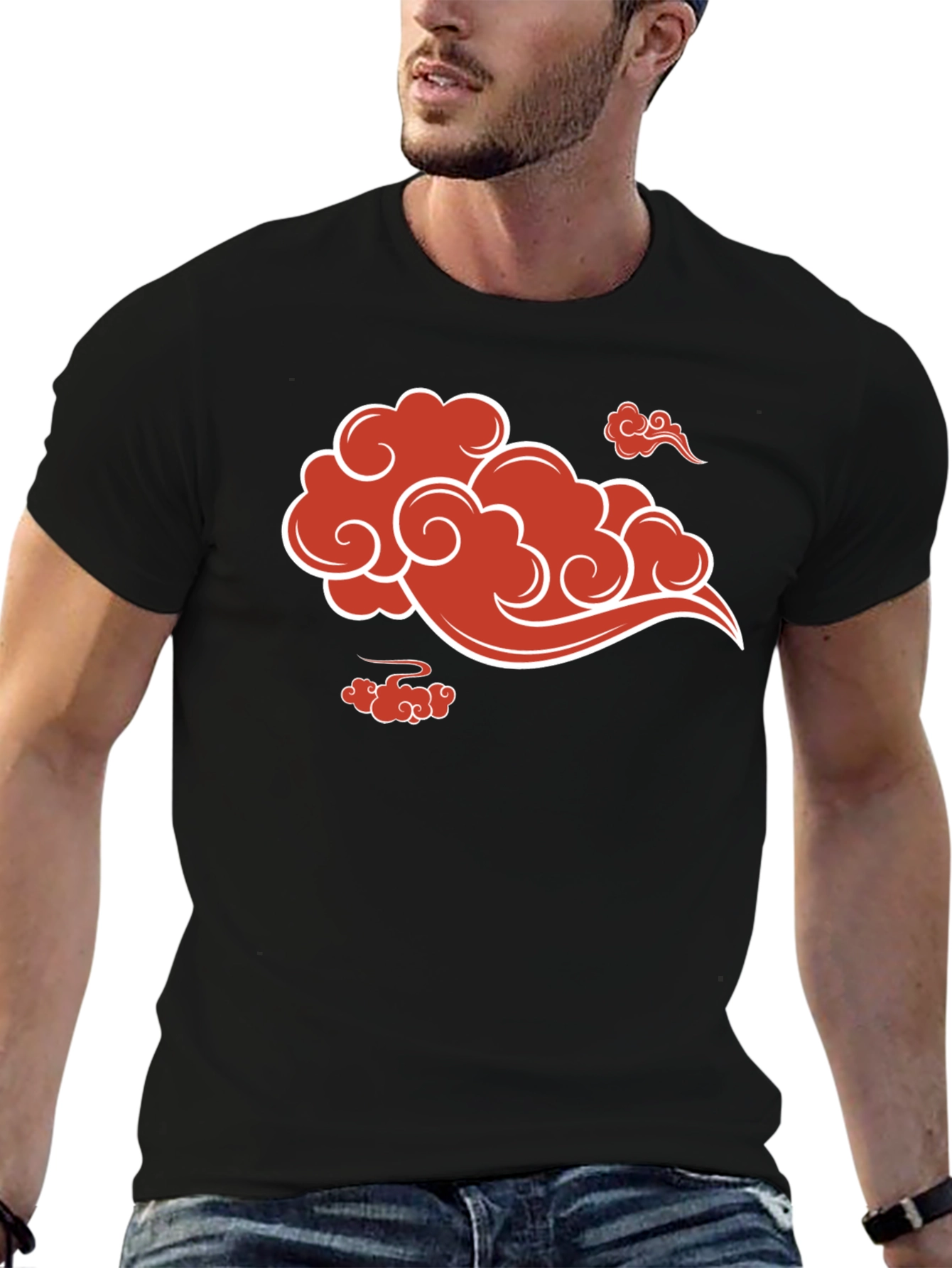 Akatsuki Cloud T-Shirt - Anime Inspired