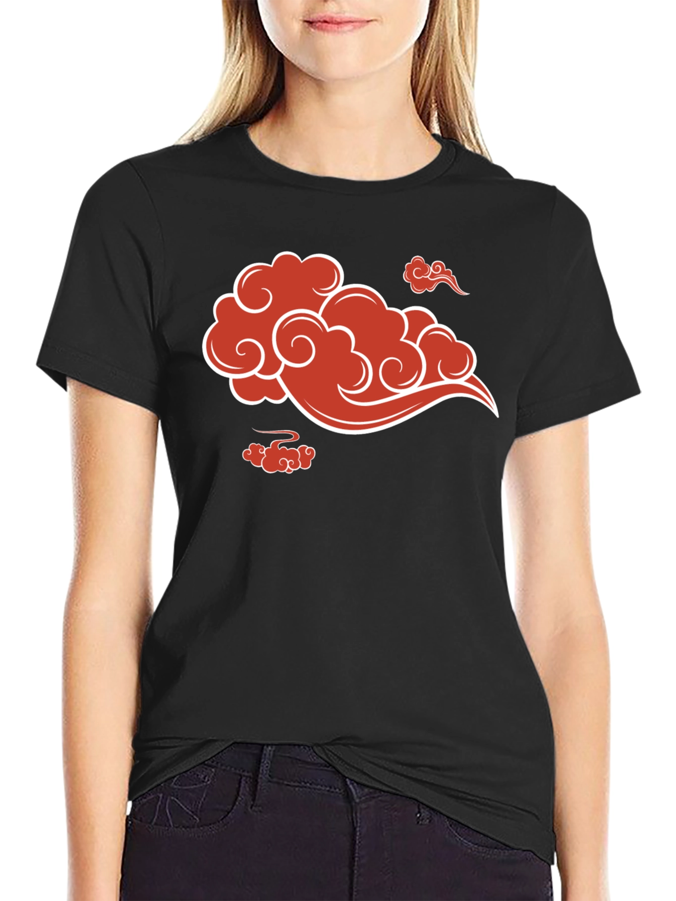 Akatsuki Cloud T-Shirt - Anime Inspired