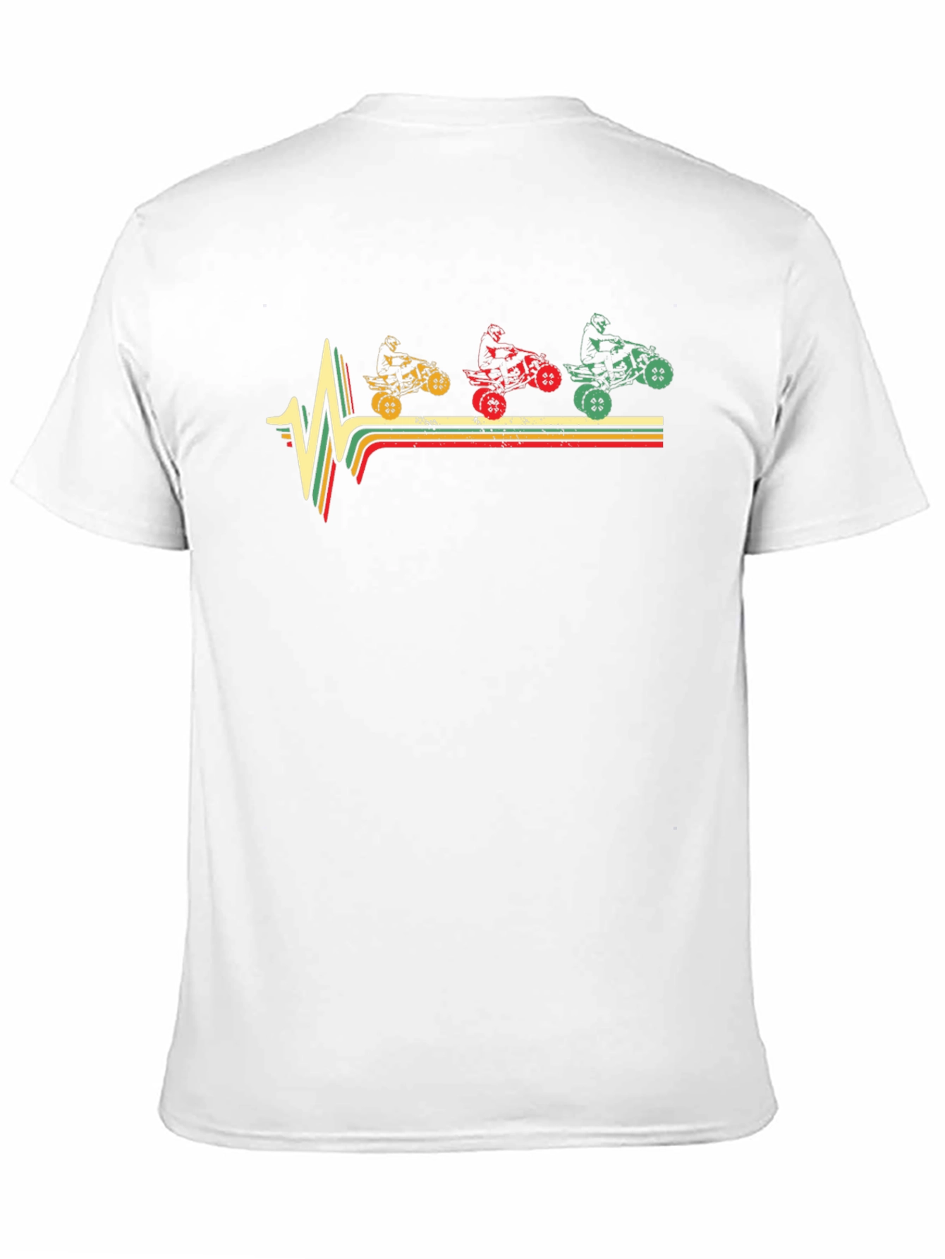 ATV Heartbeat Graphic T-Shirt - Ride On!