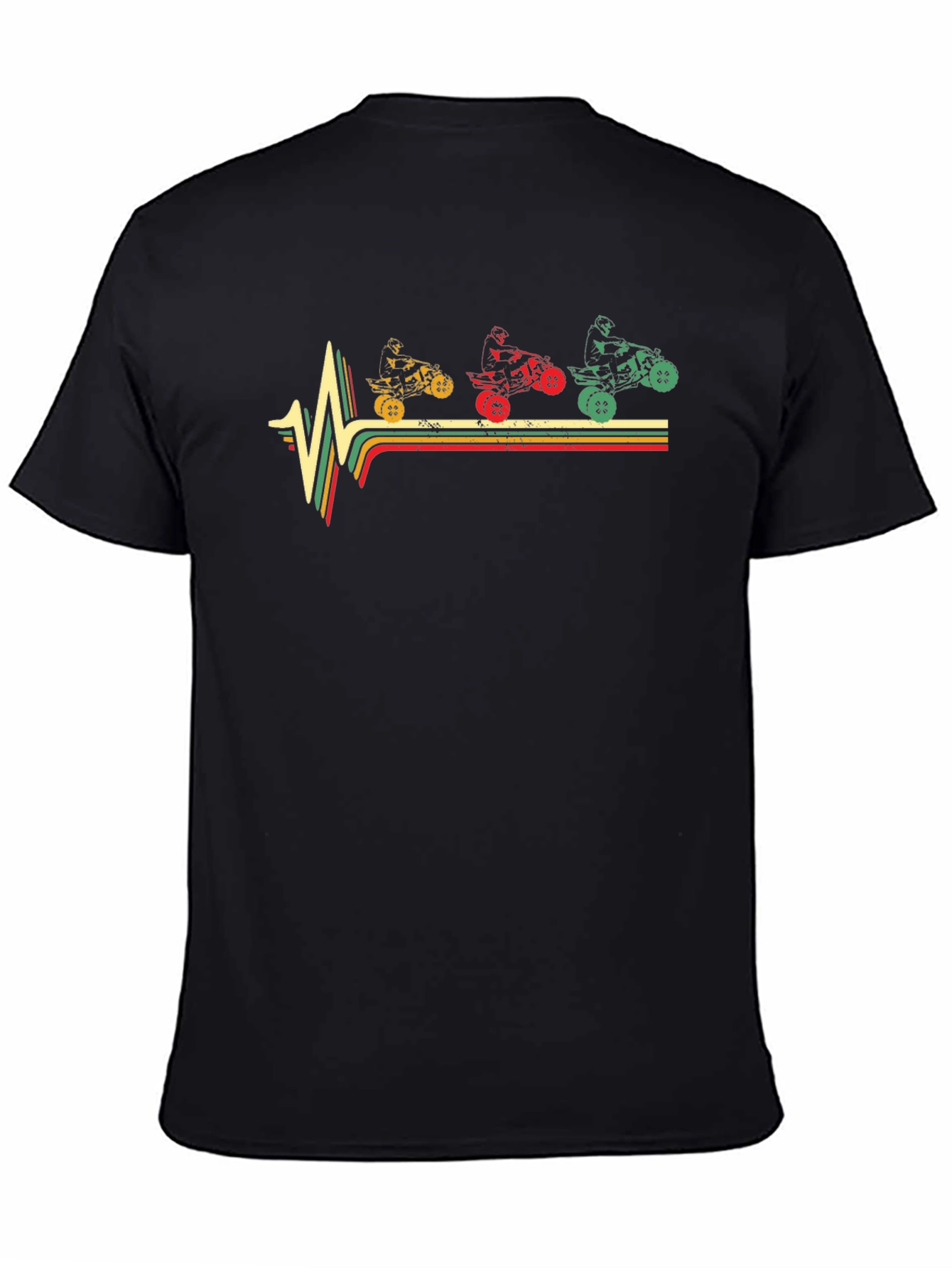 ATV Heartbeat Graphic T-Shirt - Ride On!