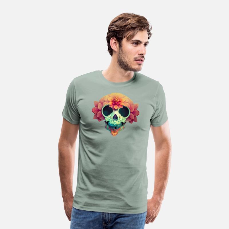 Floral Skull Candy