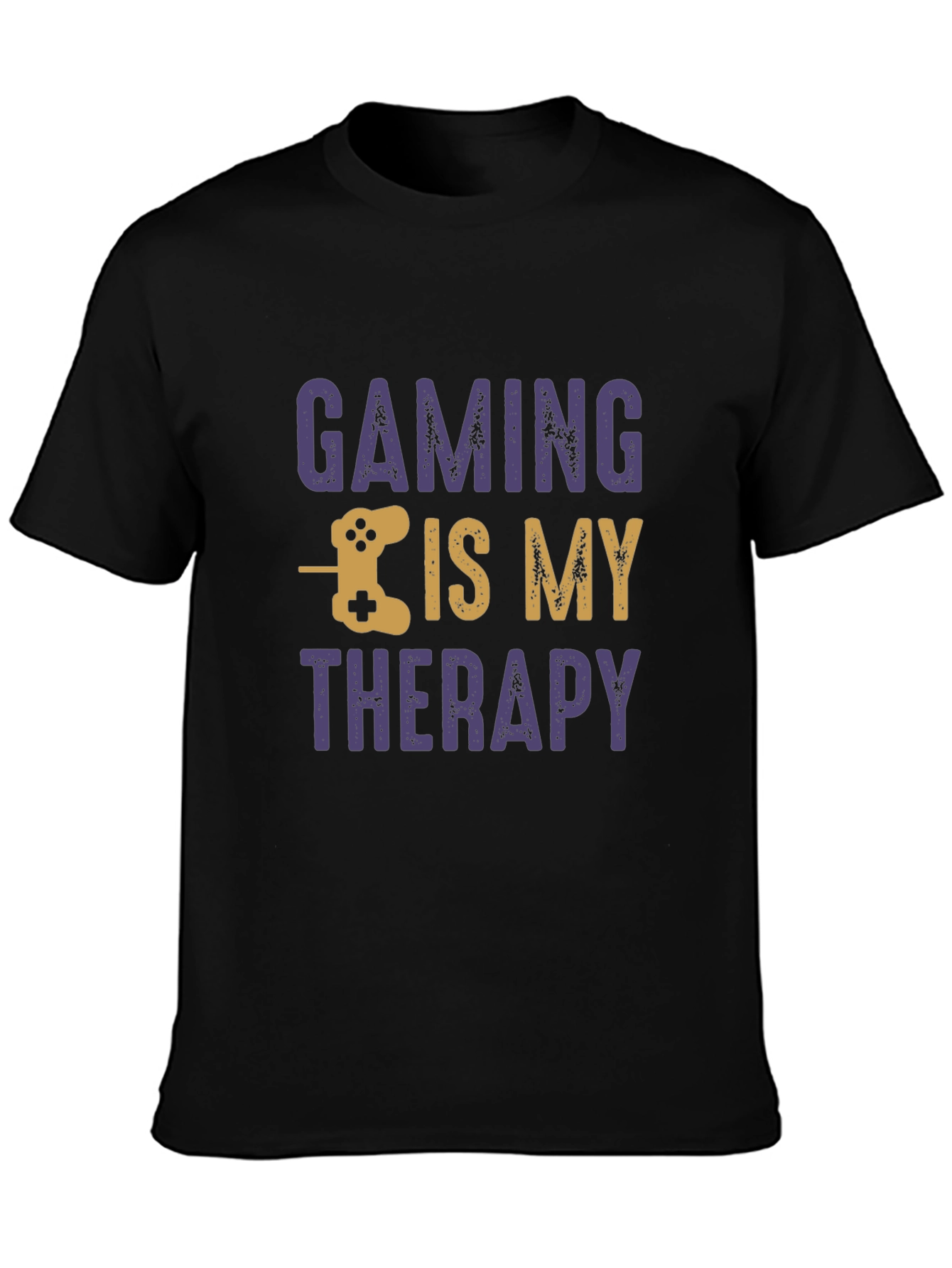 Gaming is My Therapy Mens T-Shirt