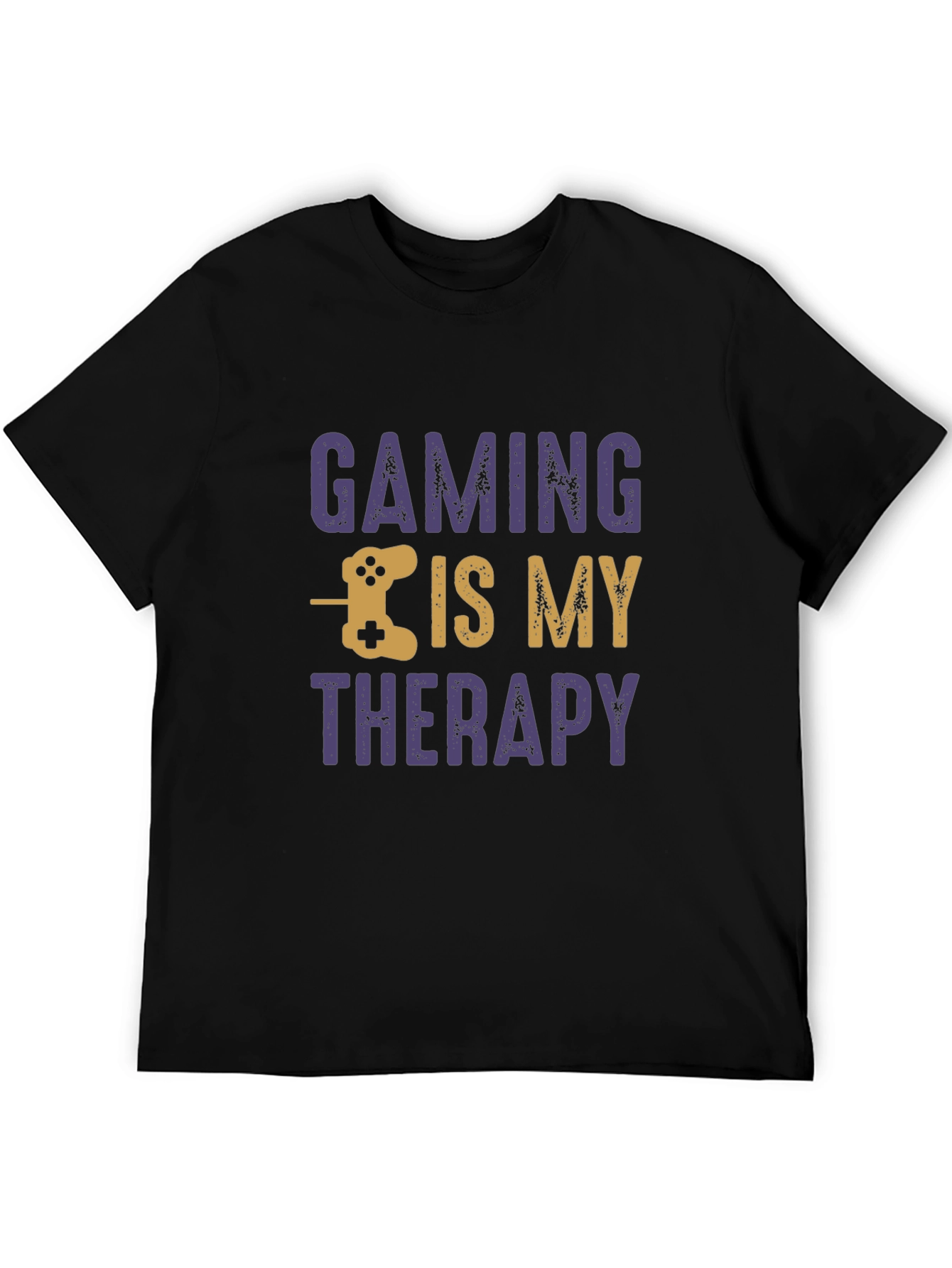 Gaming is My Therapy Mens T-Shirt