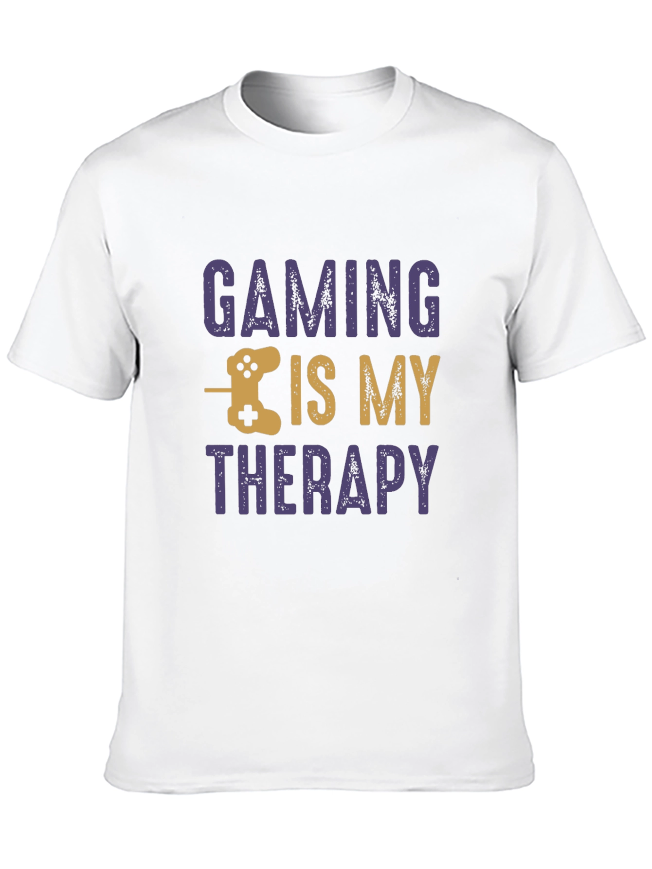 Gaming is My Therapy Mens T-Shirt
