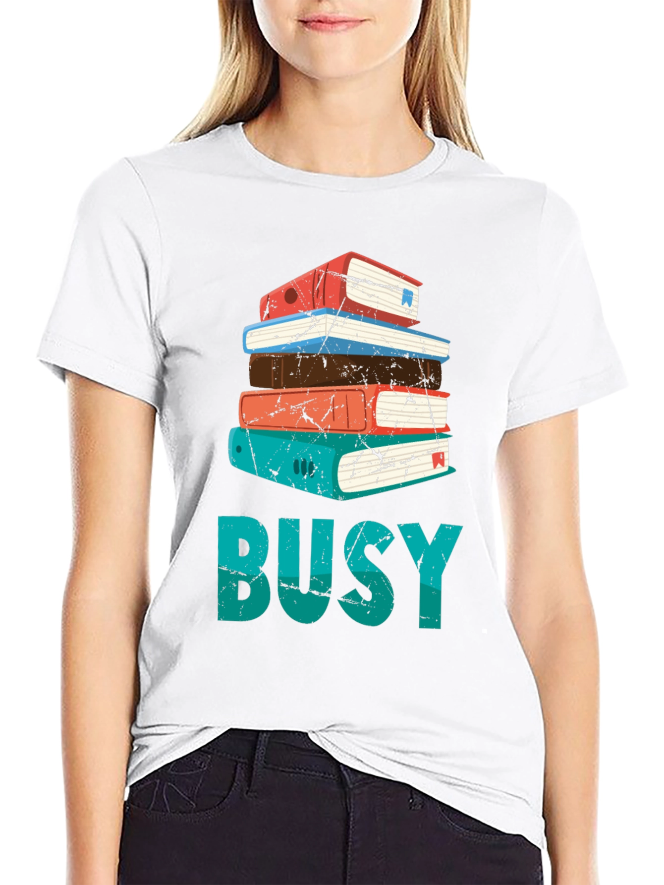 Busy Books Graphic Tee