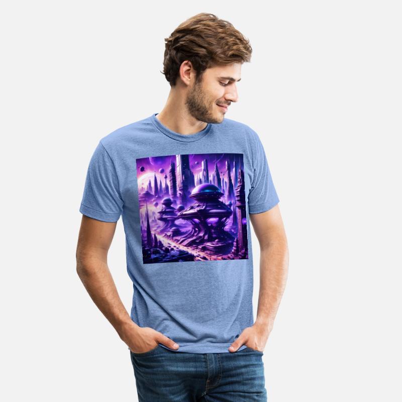 Futuristic Sci-FI Fantasy Alien Planet