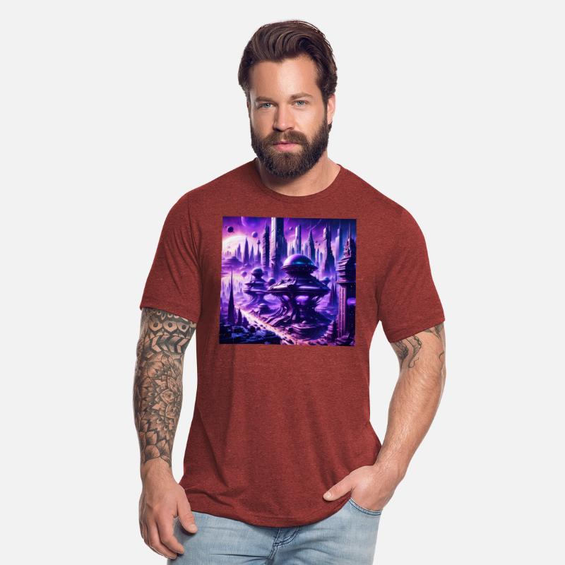 Futuristic Sci-FI Fantasy Alien Planet