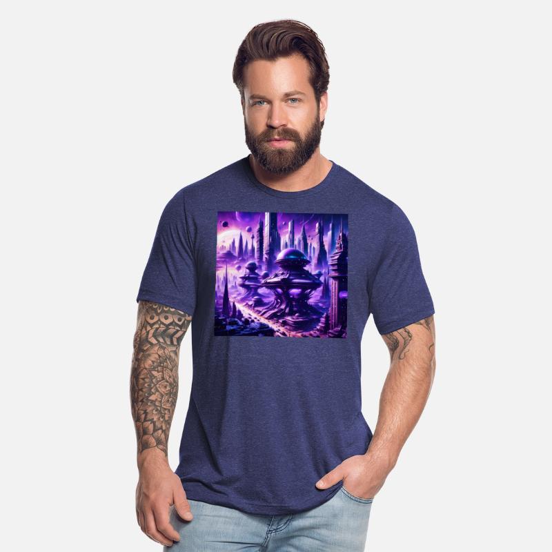 Futuristic Sci-FI Fantasy Alien Planet