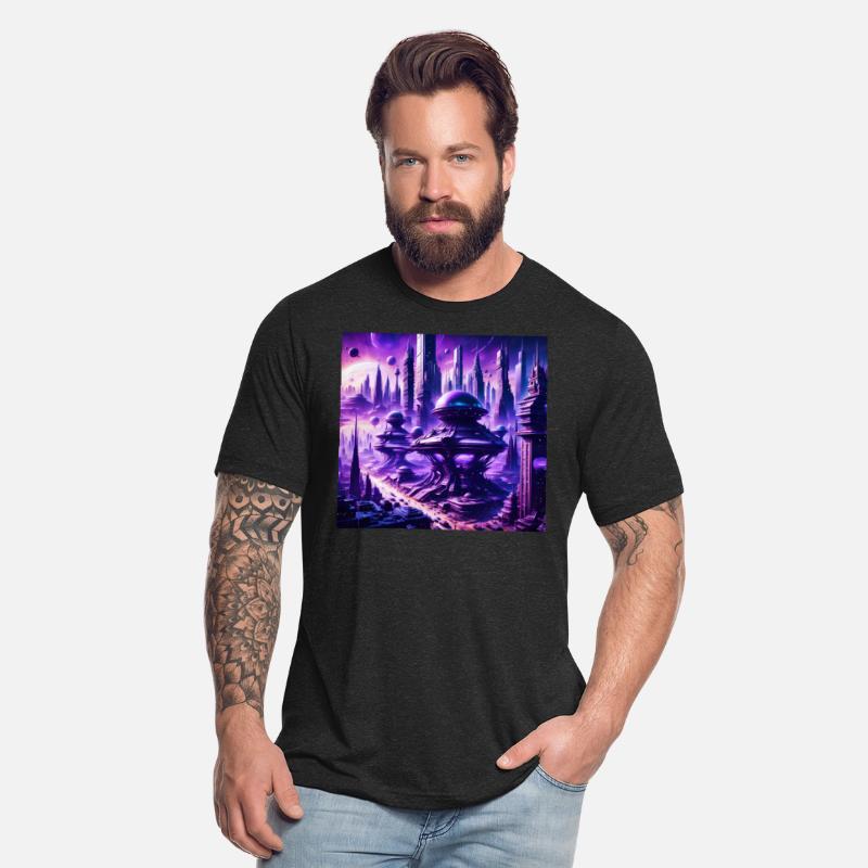 Futuristic Sci-FI Fantasy Alien Planet