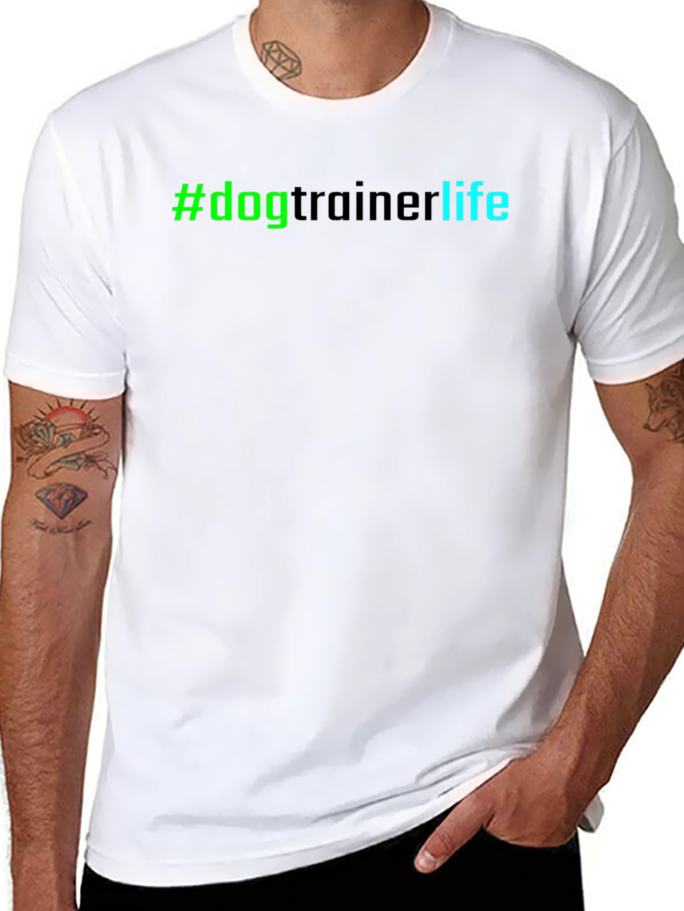 #dogtrainerlife Graphic Tee - Dog Lover T-Shirt
