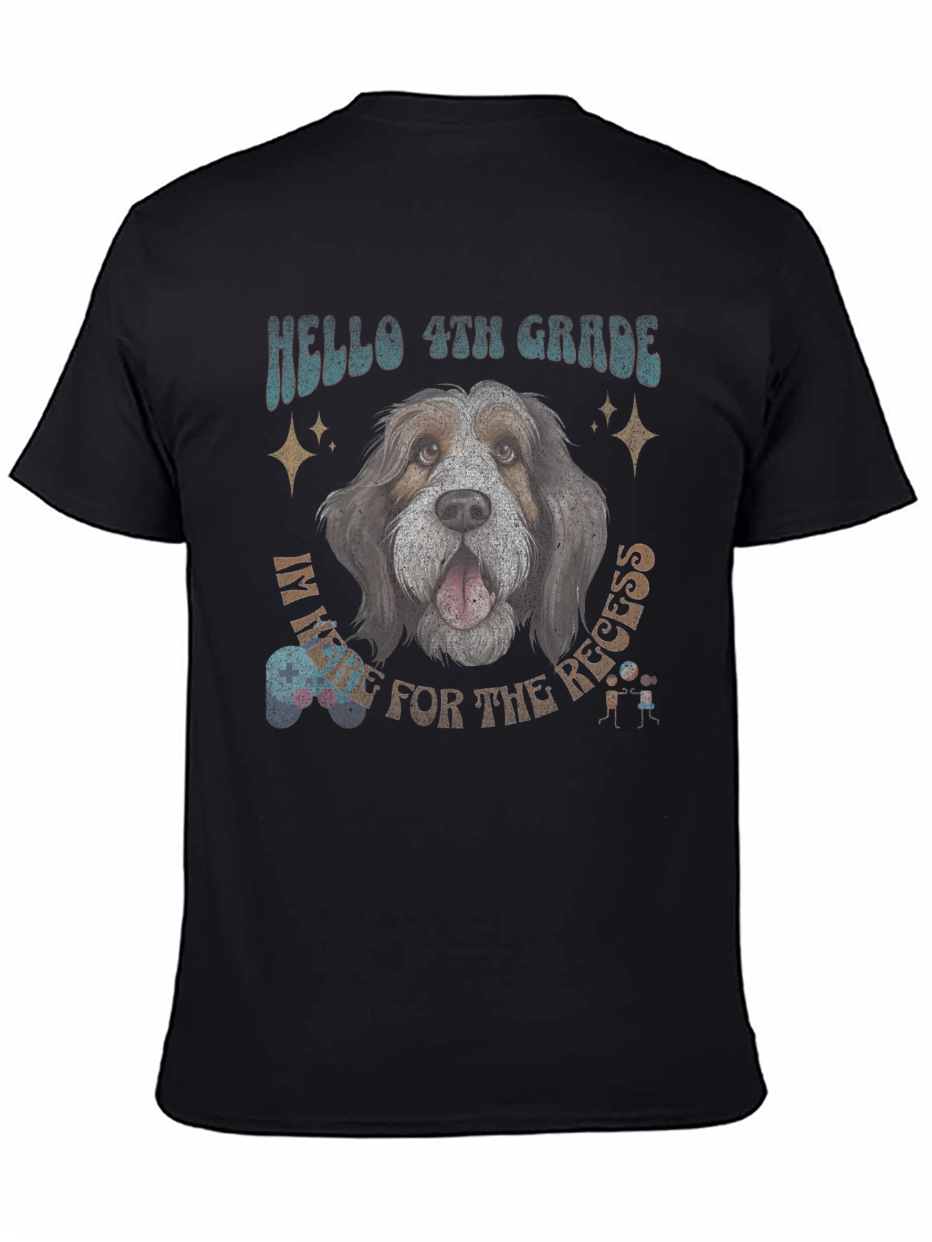 Hello 4th Grade Dog Recess T-Shirt