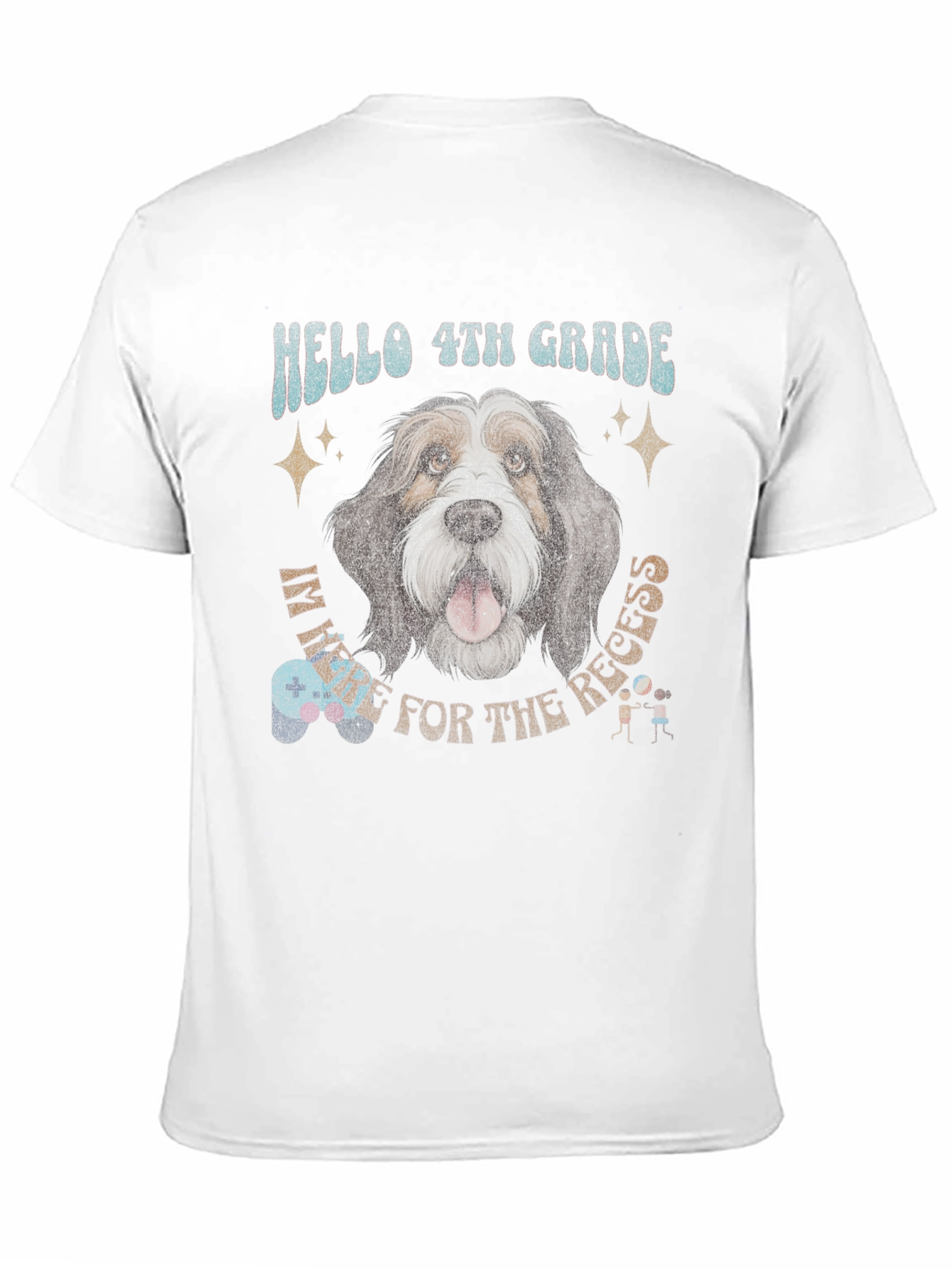 Hello 4th Grade Dog Recess T-Shirt
