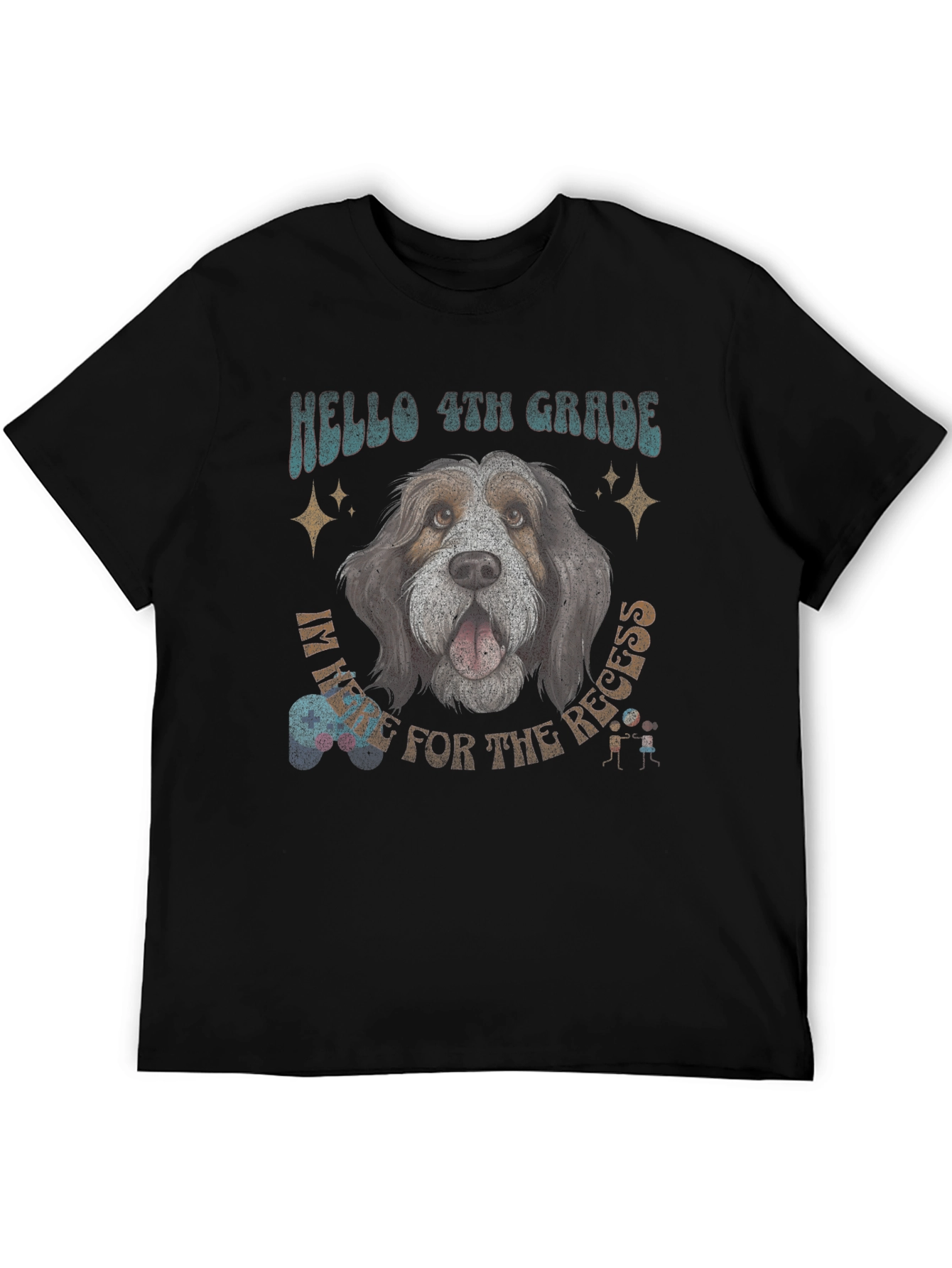 Hello 4th Grade Dog Recess T-Shirt