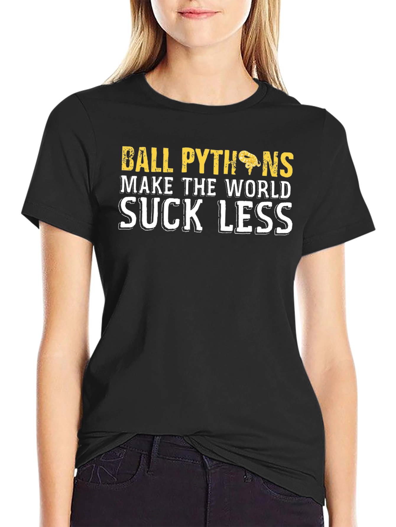 Ball Pythons Make the World Suck Less T-Shirt