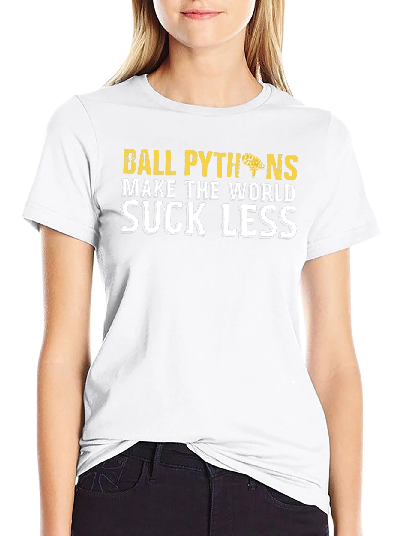 Ball Pythons Make the World Suck Less T-Shirt