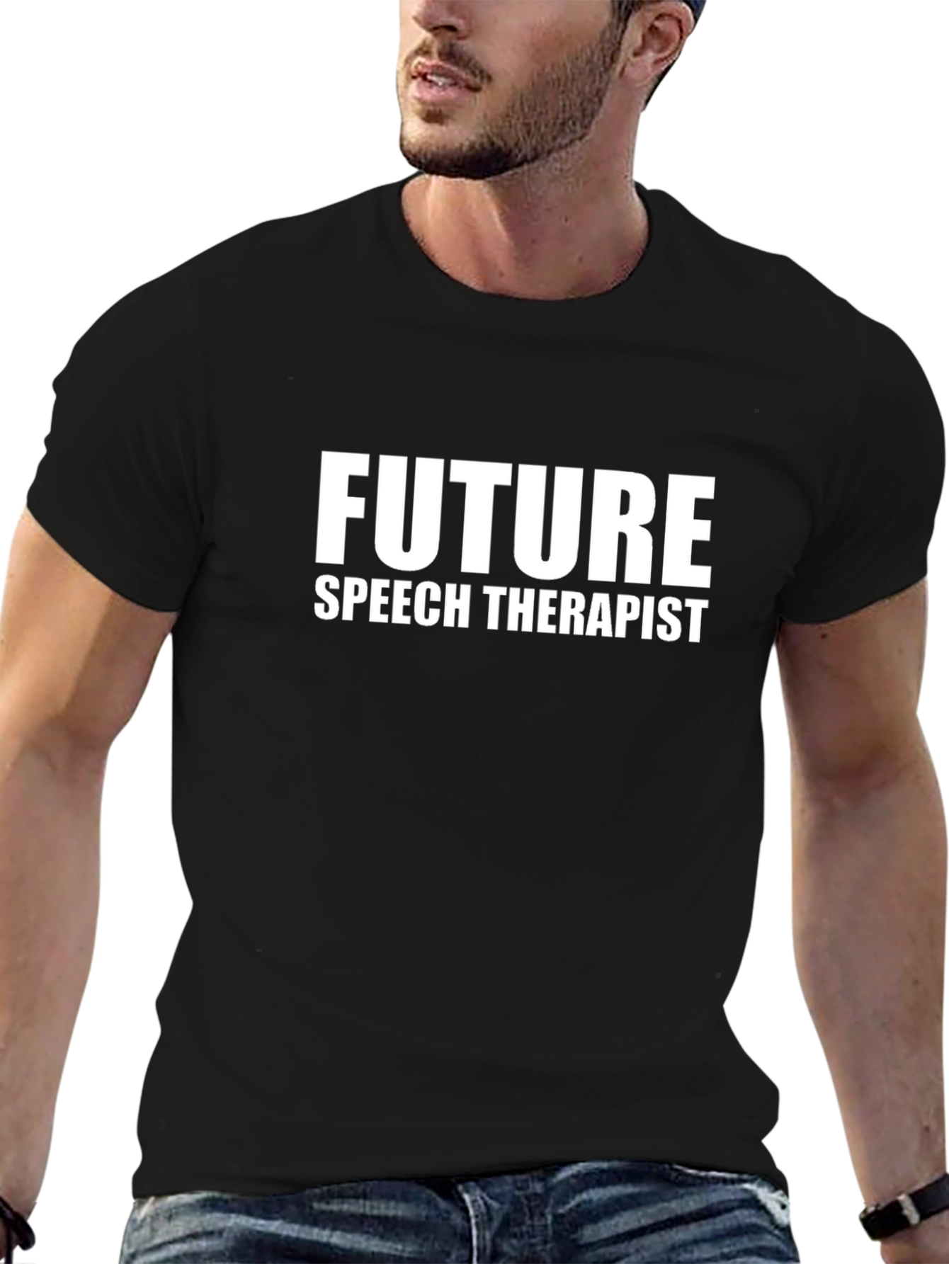 Future Speech Therapist T-Shirt - Black