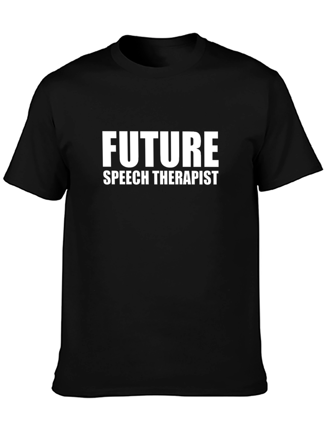 Future Speech Therapist T-Shirt - Black